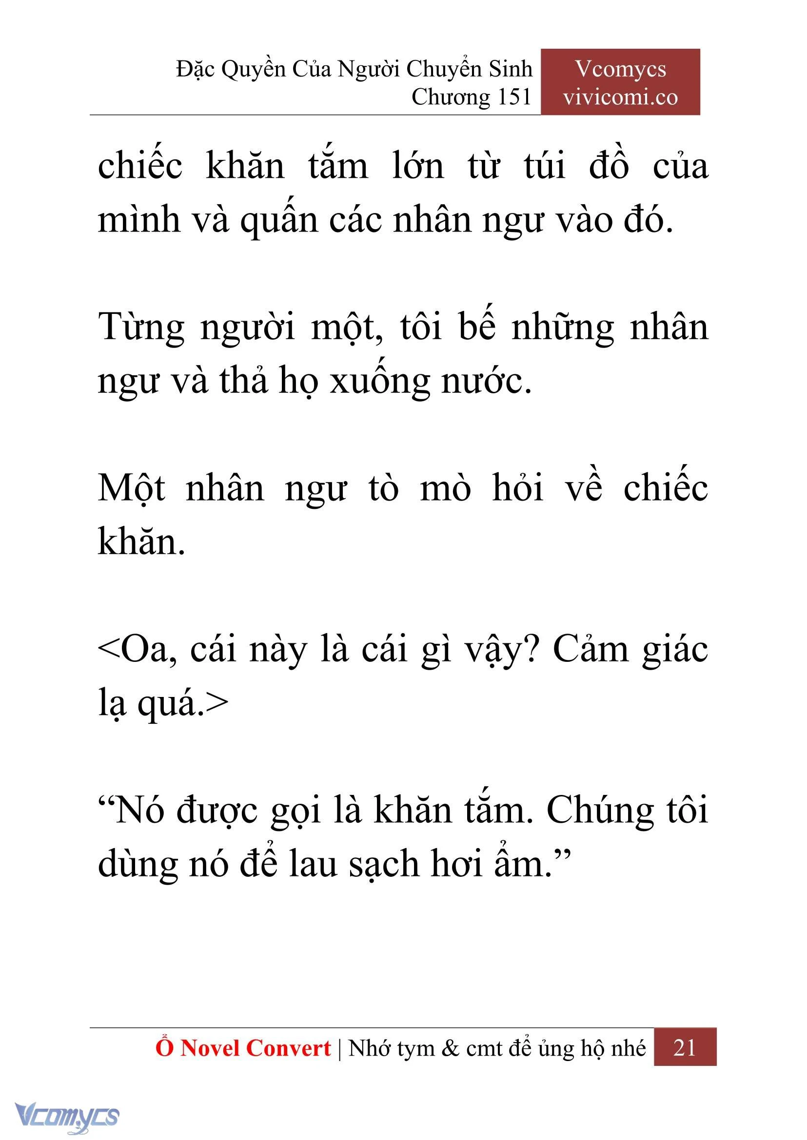 [Novel] Đặc Quyền Của Người Chuyển Sinh Chapter 151 - Trang 24