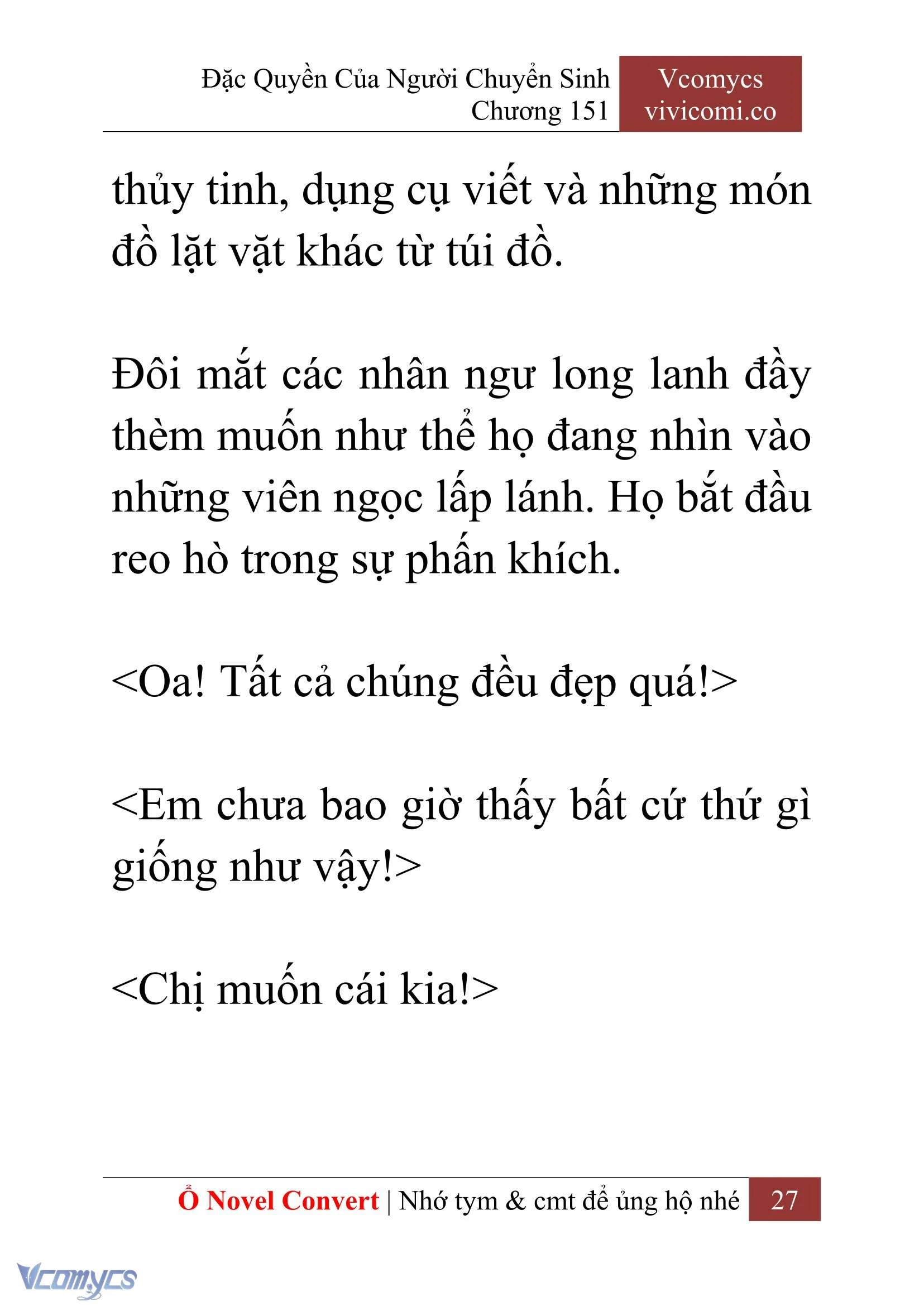[Novel] Đặc Quyền Của Người Chuyển Sinh Chapter 151 - Trang 30