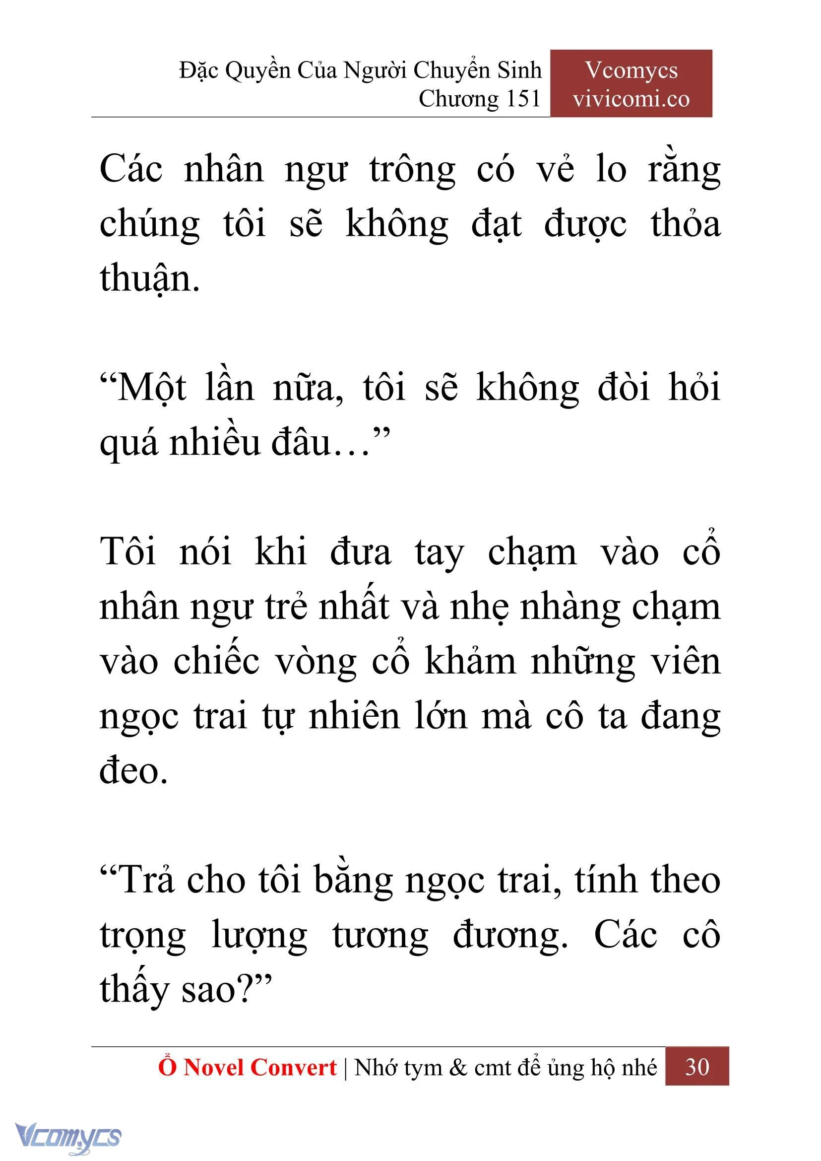 [Novel] Đặc Quyền Của Người Chuyển Sinh Chapter 151 - Trang 33