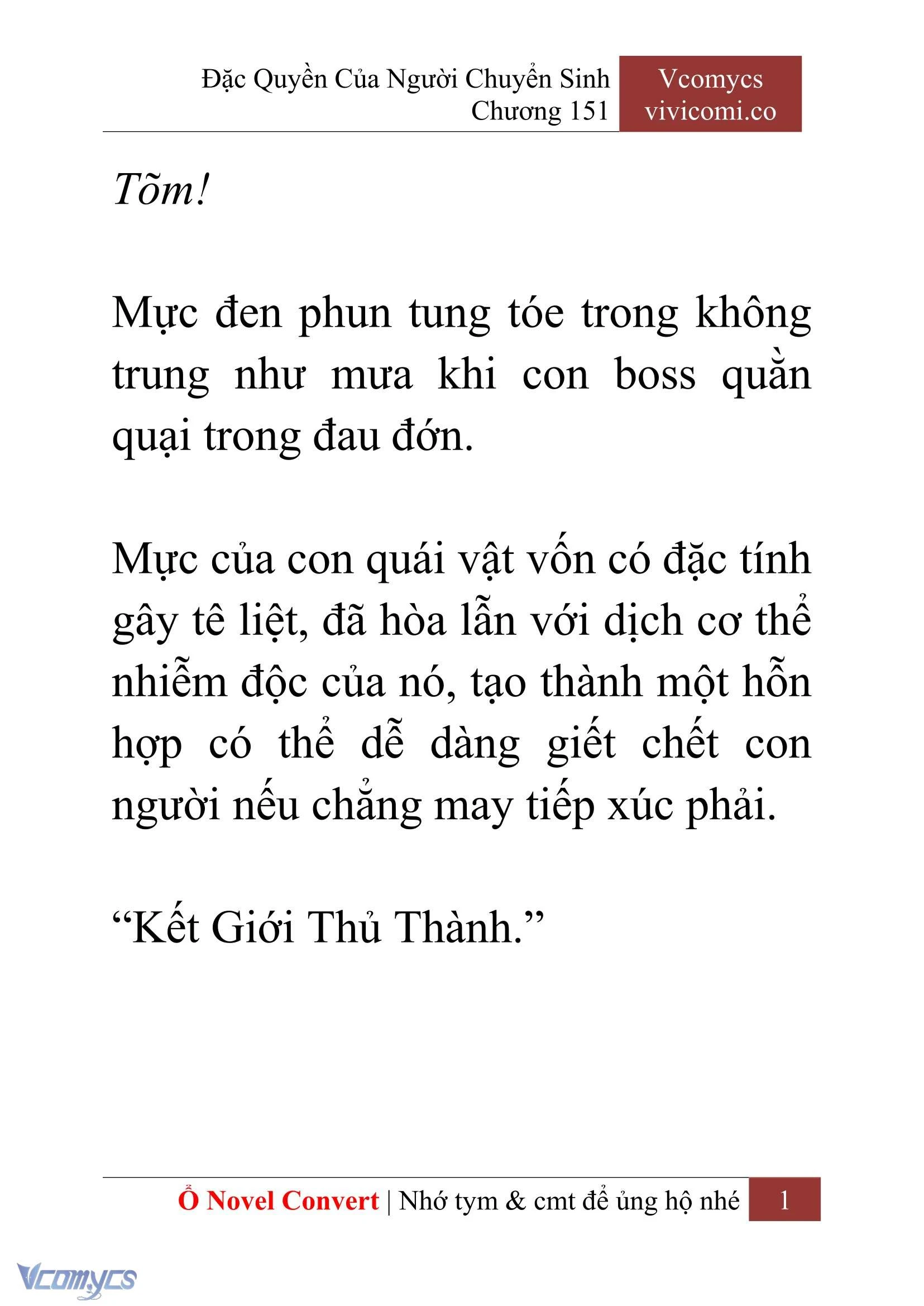 [Novel] Đặc Quyền Của Người Chuyển Sinh Chapter 151 - Trang 4