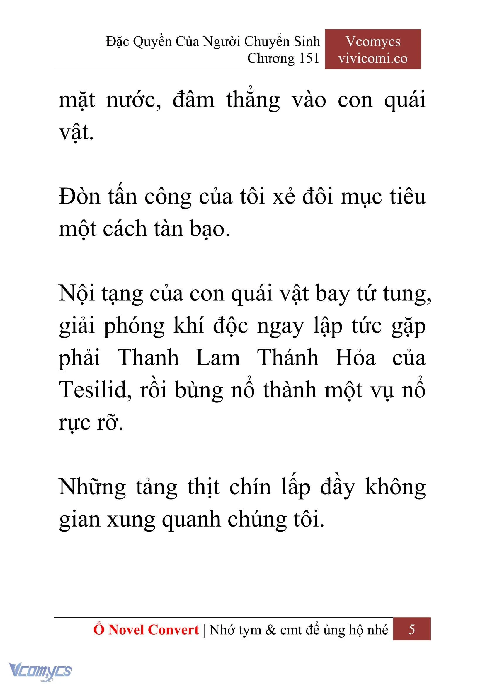 [Novel] Đặc Quyền Của Người Chuyển Sinh Chapter 151 - Trang 8