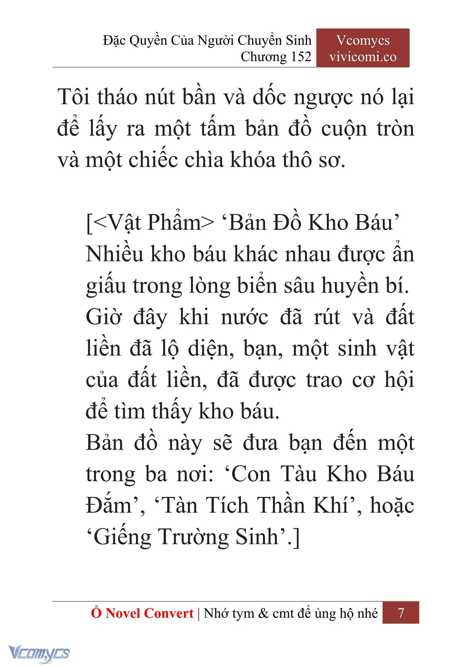 [Novel] Đặc Quyền Của Người Chuyển Sinh Chapter 152 - Trang 10