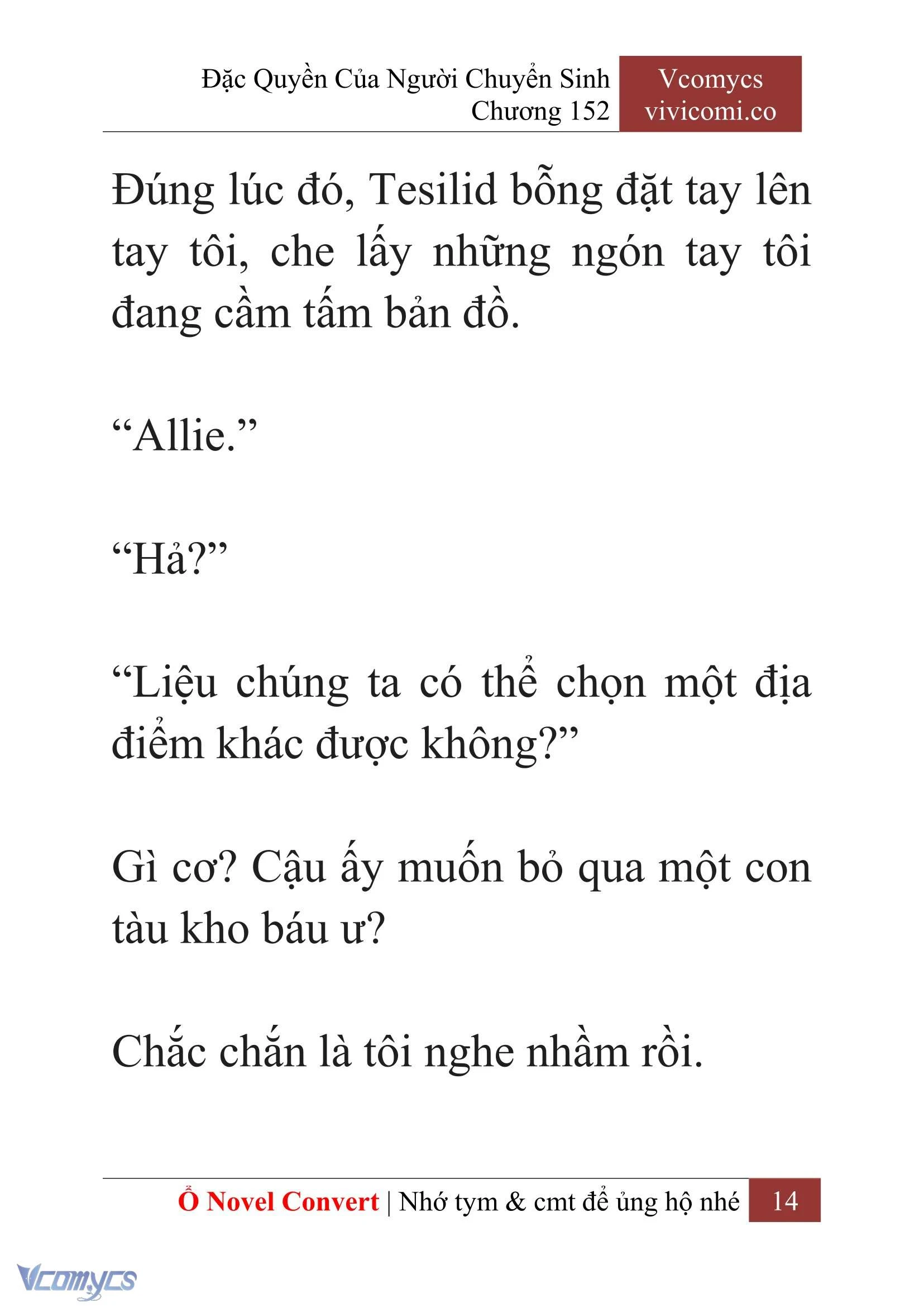 [Novel] Đặc Quyền Của Người Chuyển Sinh Chapter 152 - Trang 17