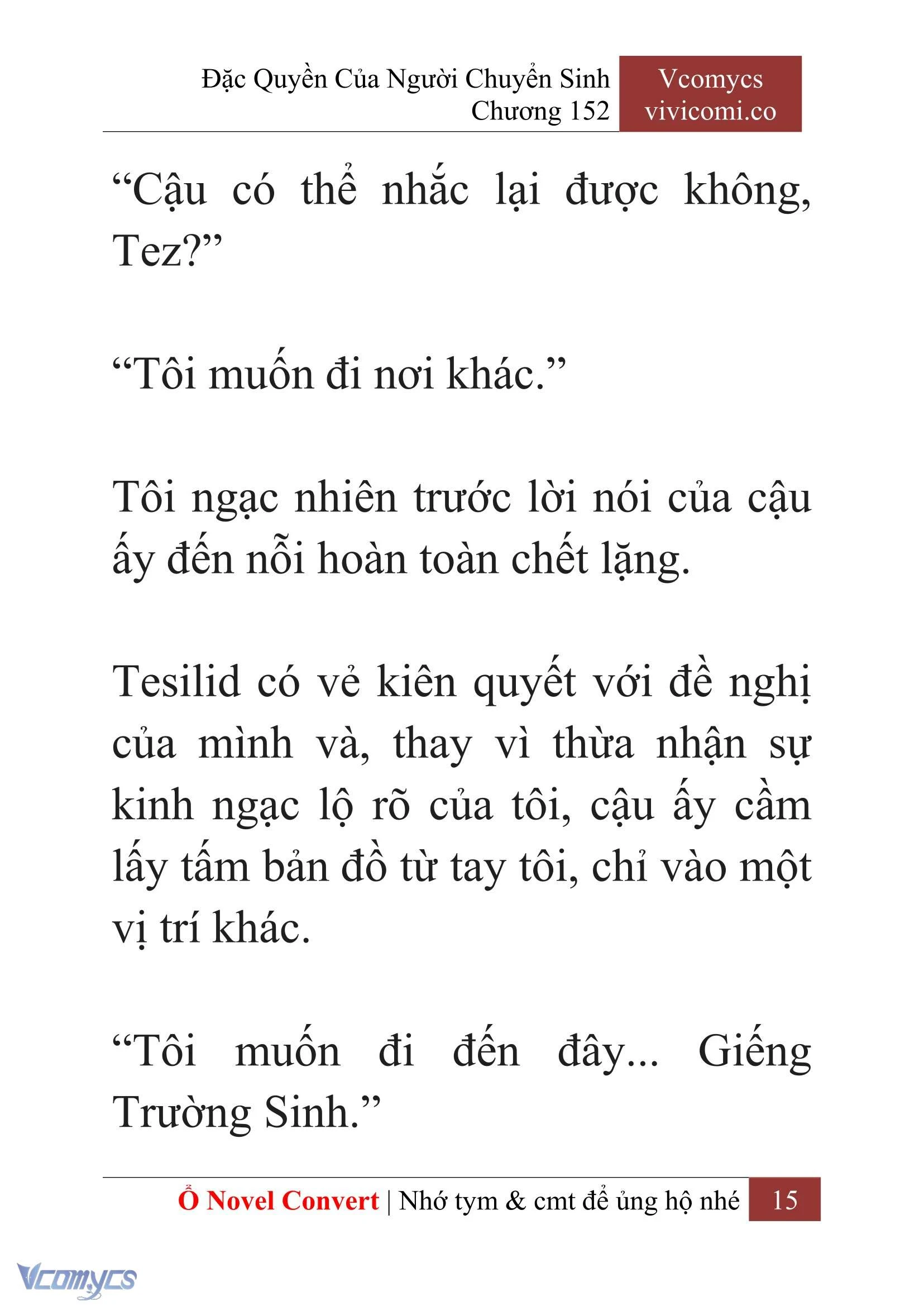 [Novel] Đặc Quyền Của Người Chuyển Sinh Chapter 152 - Trang 18