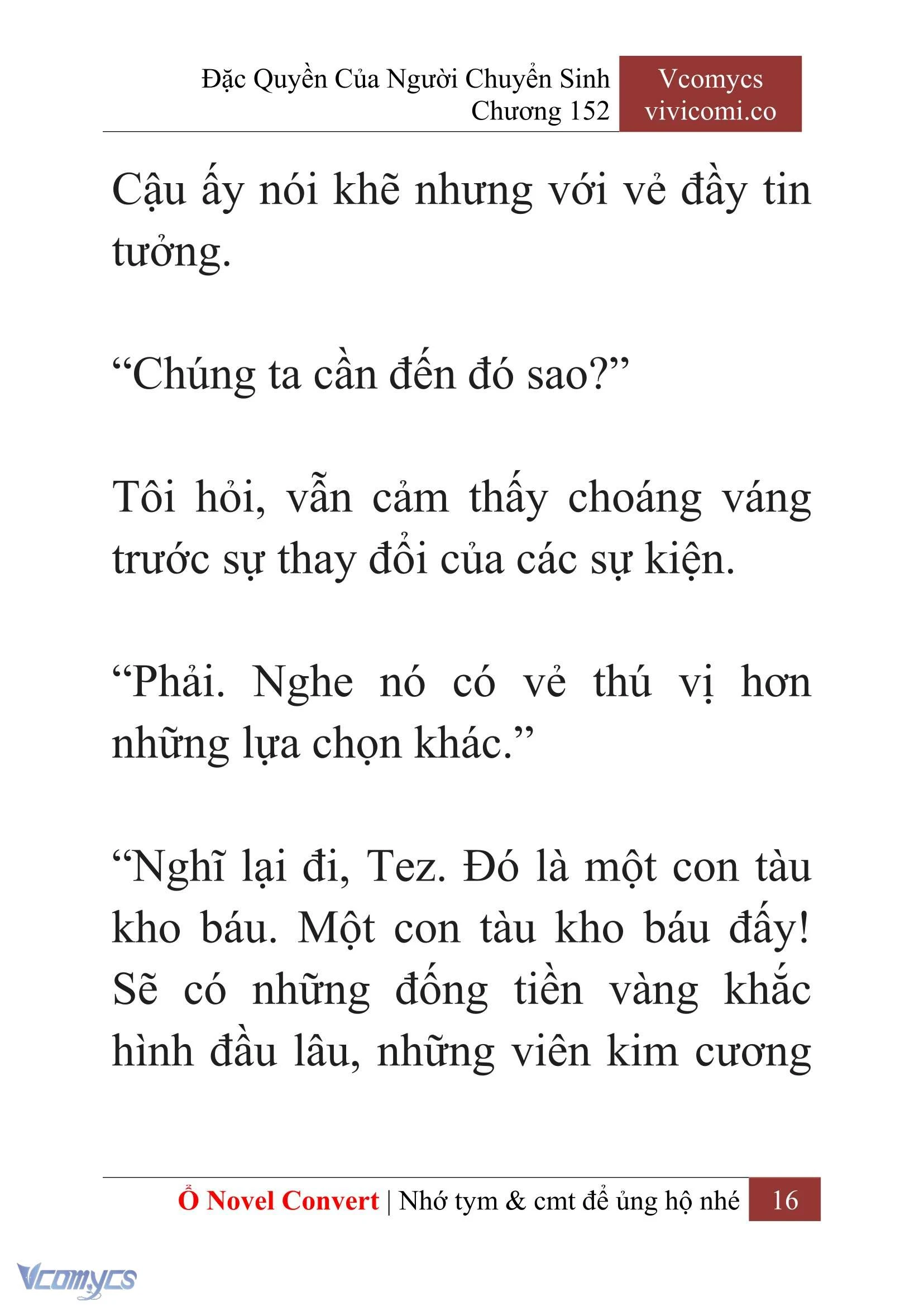 [Novel] Đặc Quyền Của Người Chuyển Sinh Chapter 152 - Trang 19