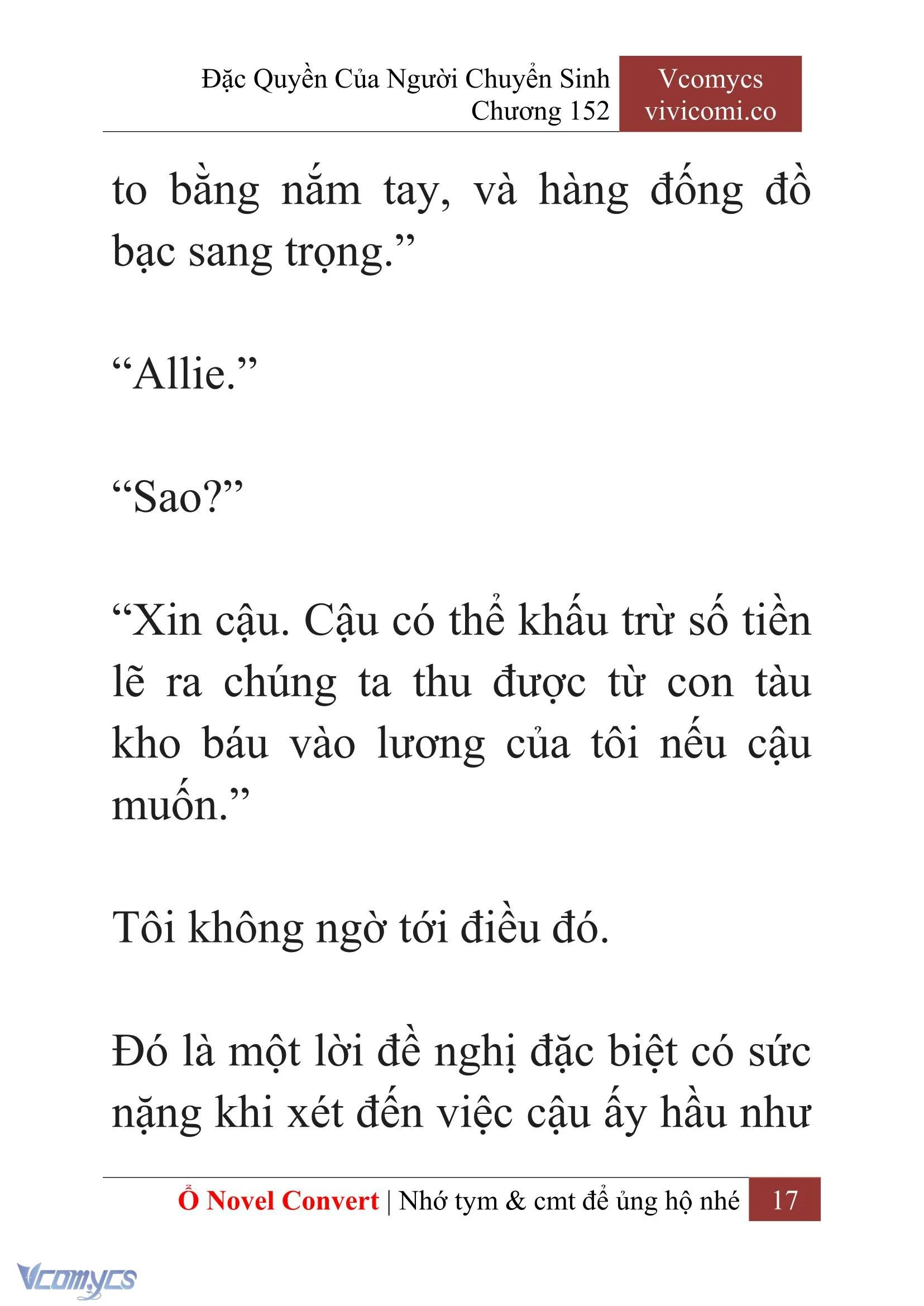 [Novel] Đặc Quyền Của Người Chuyển Sinh Chapter 152 - Trang 20