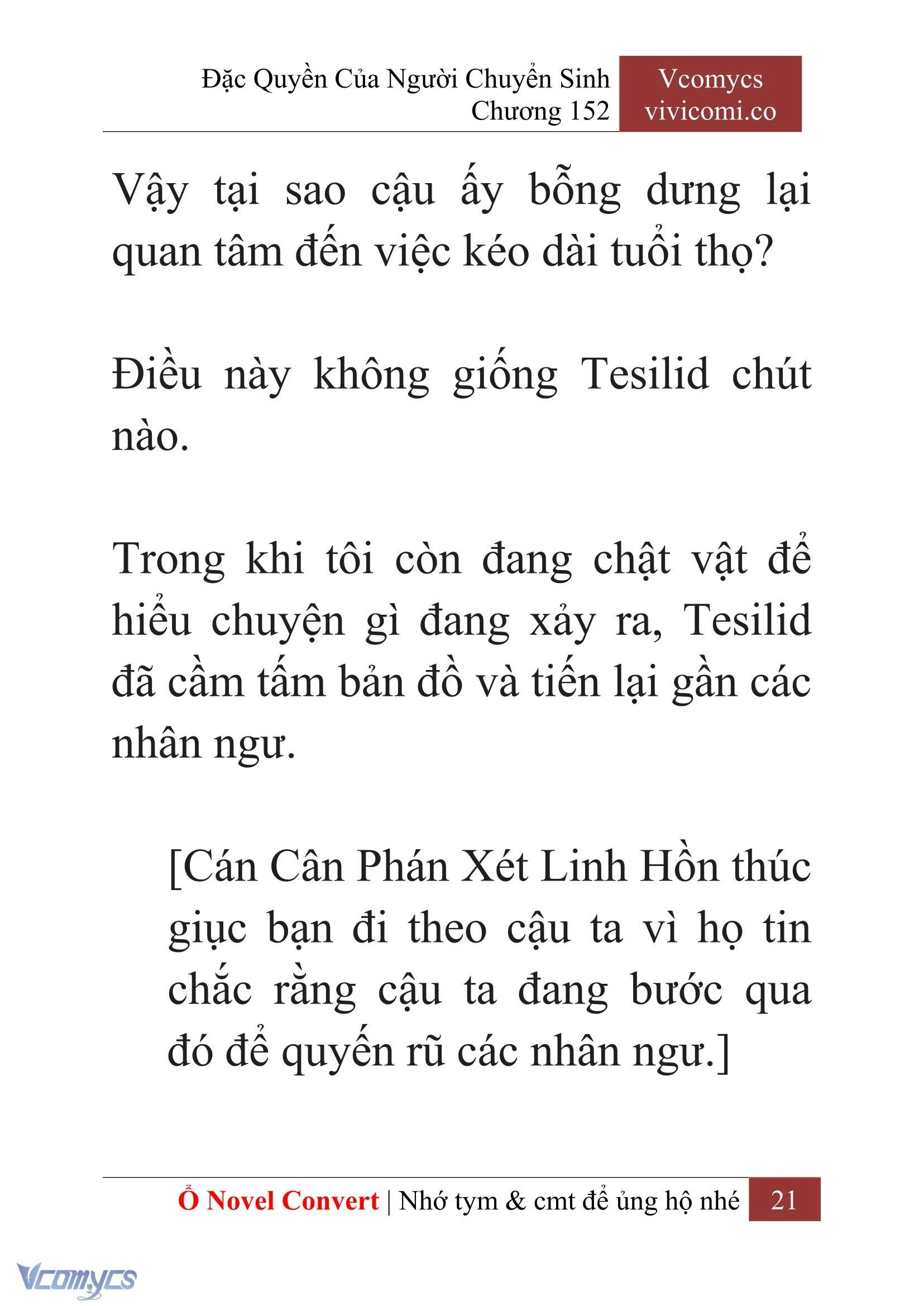 [Novel] Đặc Quyền Của Người Chuyển Sinh Chapter 152 - Trang 24