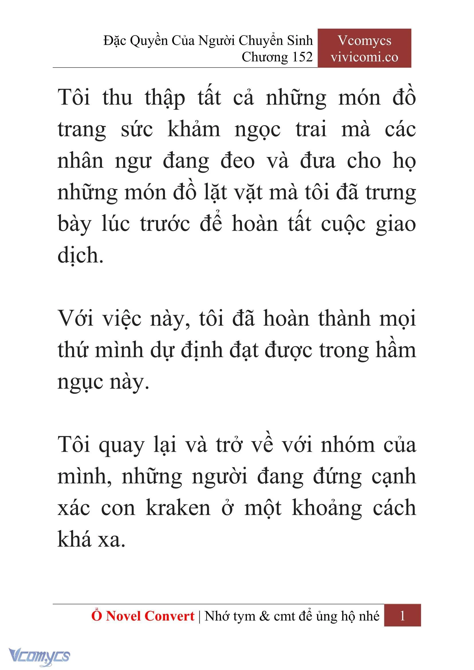 [Novel] Đặc Quyền Của Người Chuyển Sinh Chapter 152 - Trang 4