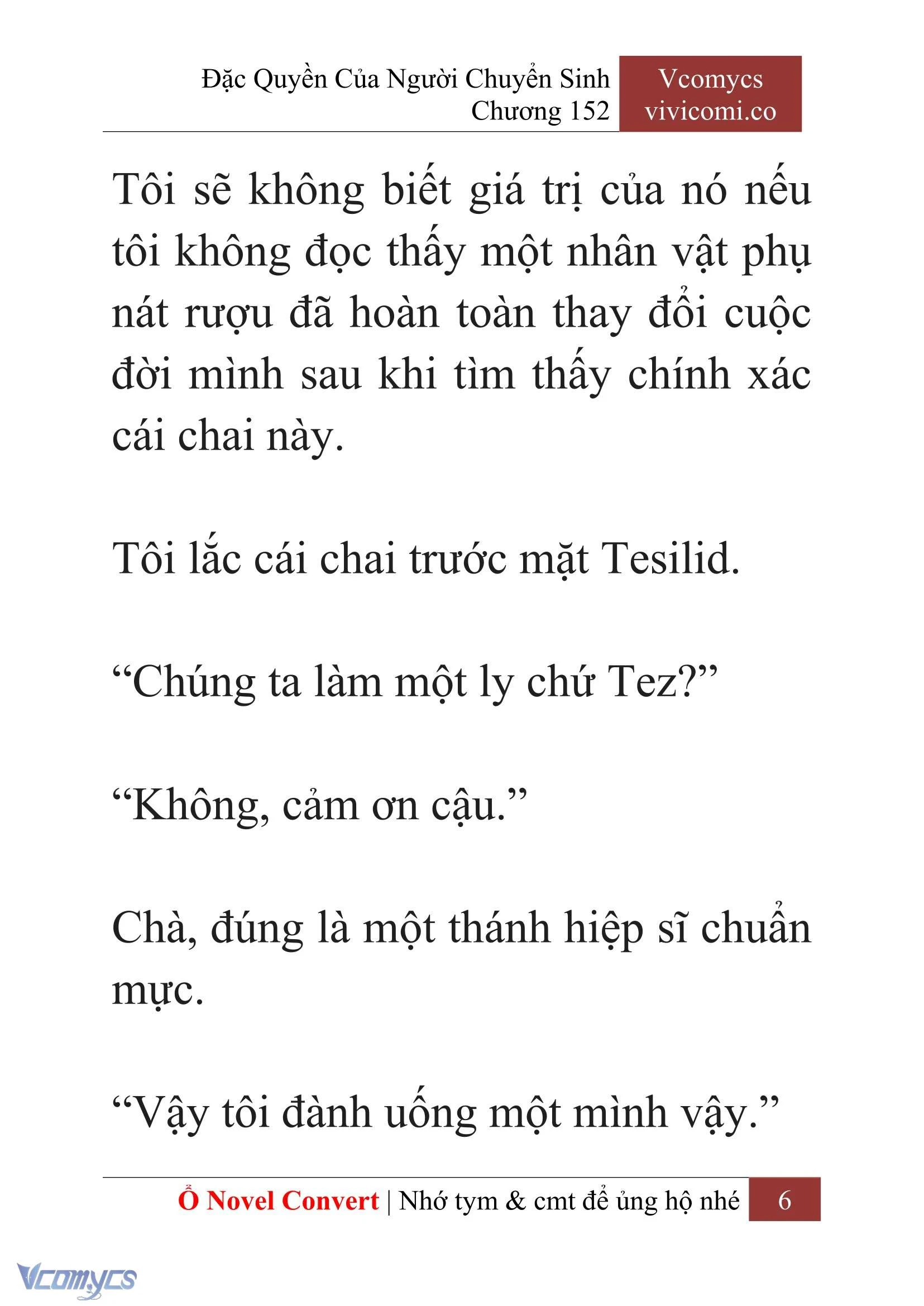[Novel] Đặc Quyền Của Người Chuyển Sinh Chapter 152 - Trang 9