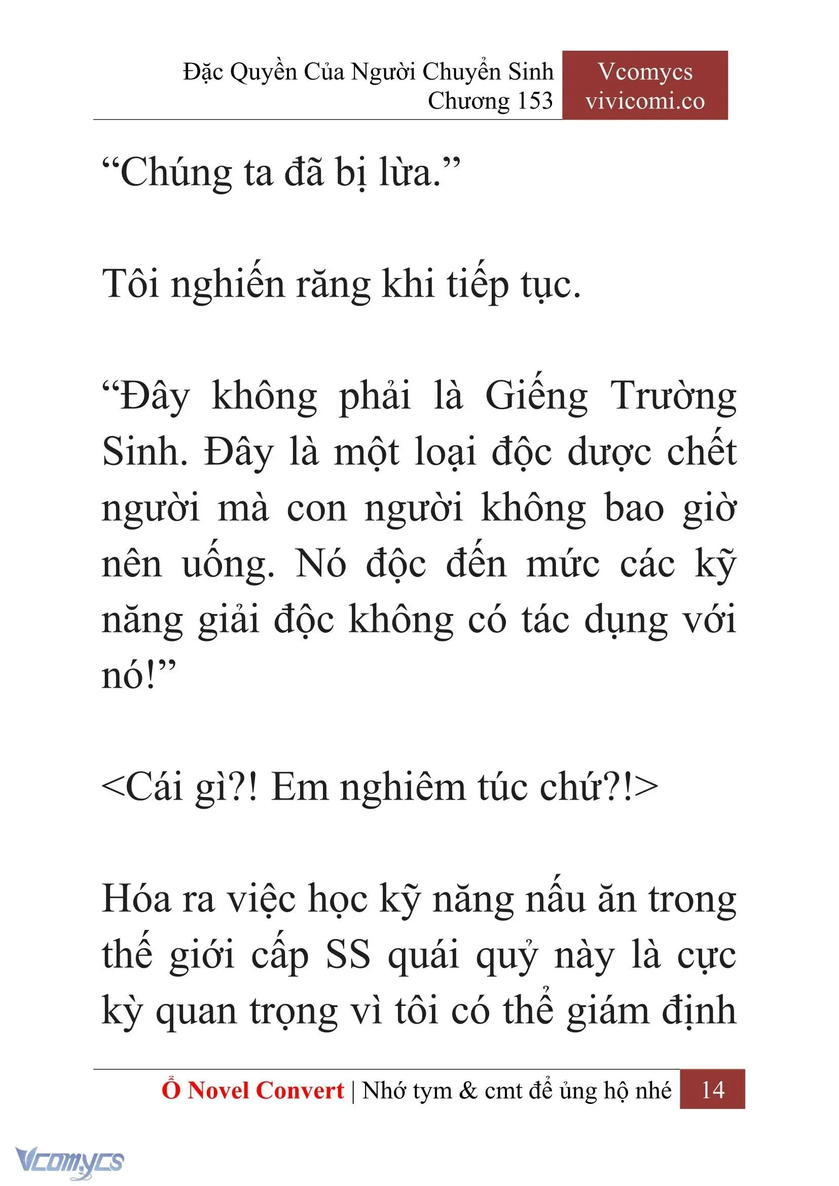 [Novel] Đặc Quyền Của Người Chuyển Sinh Chapter 153 - Trang 17