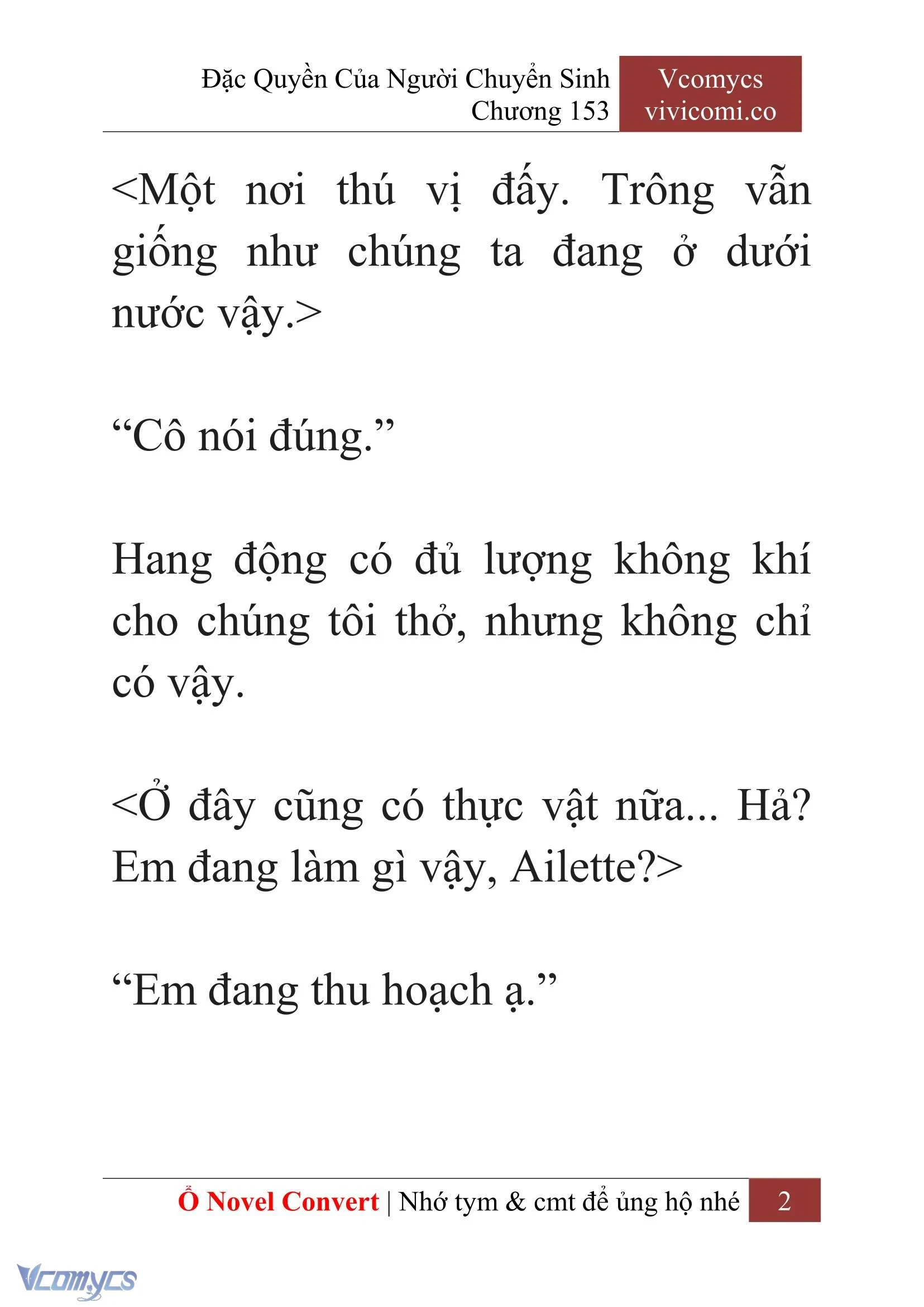 [Novel] Đặc Quyền Của Người Chuyển Sinh Chapter 153 - Trang 5