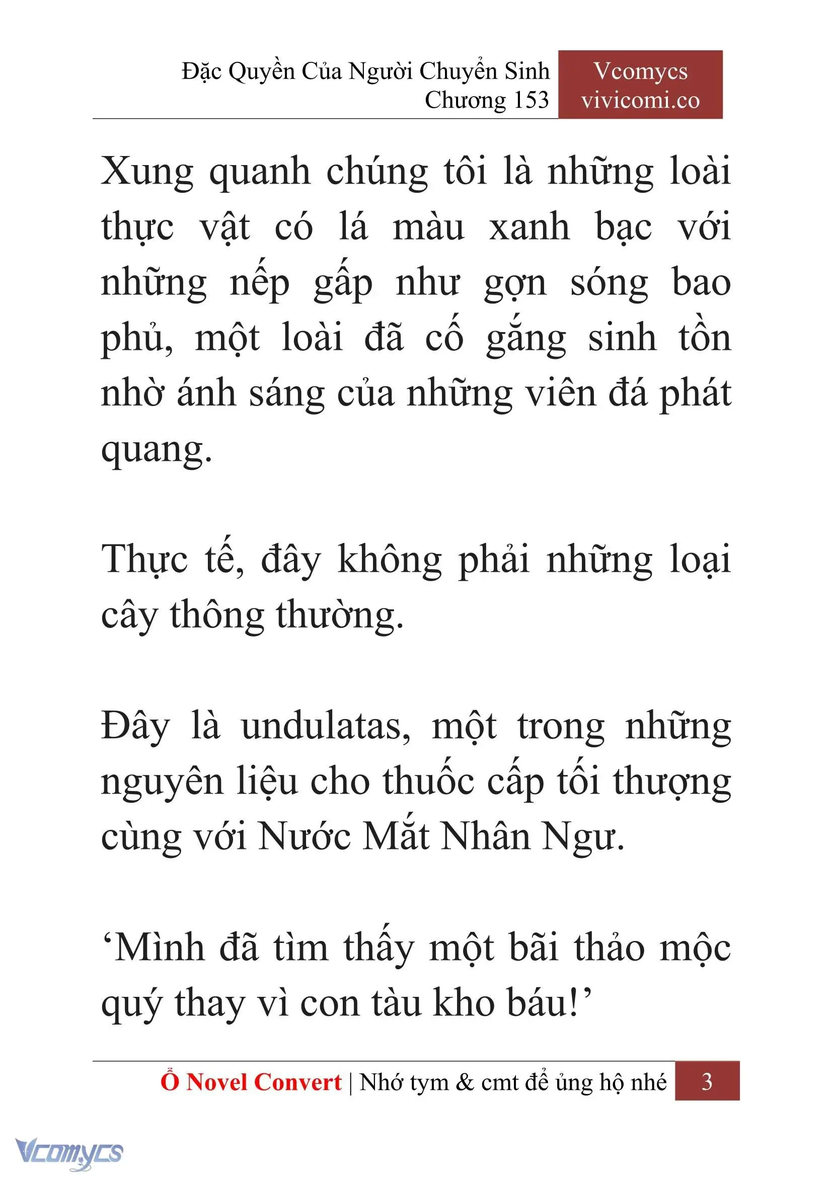 [Novel] Đặc Quyền Của Người Chuyển Sinh Chapter 153 - Trang 6