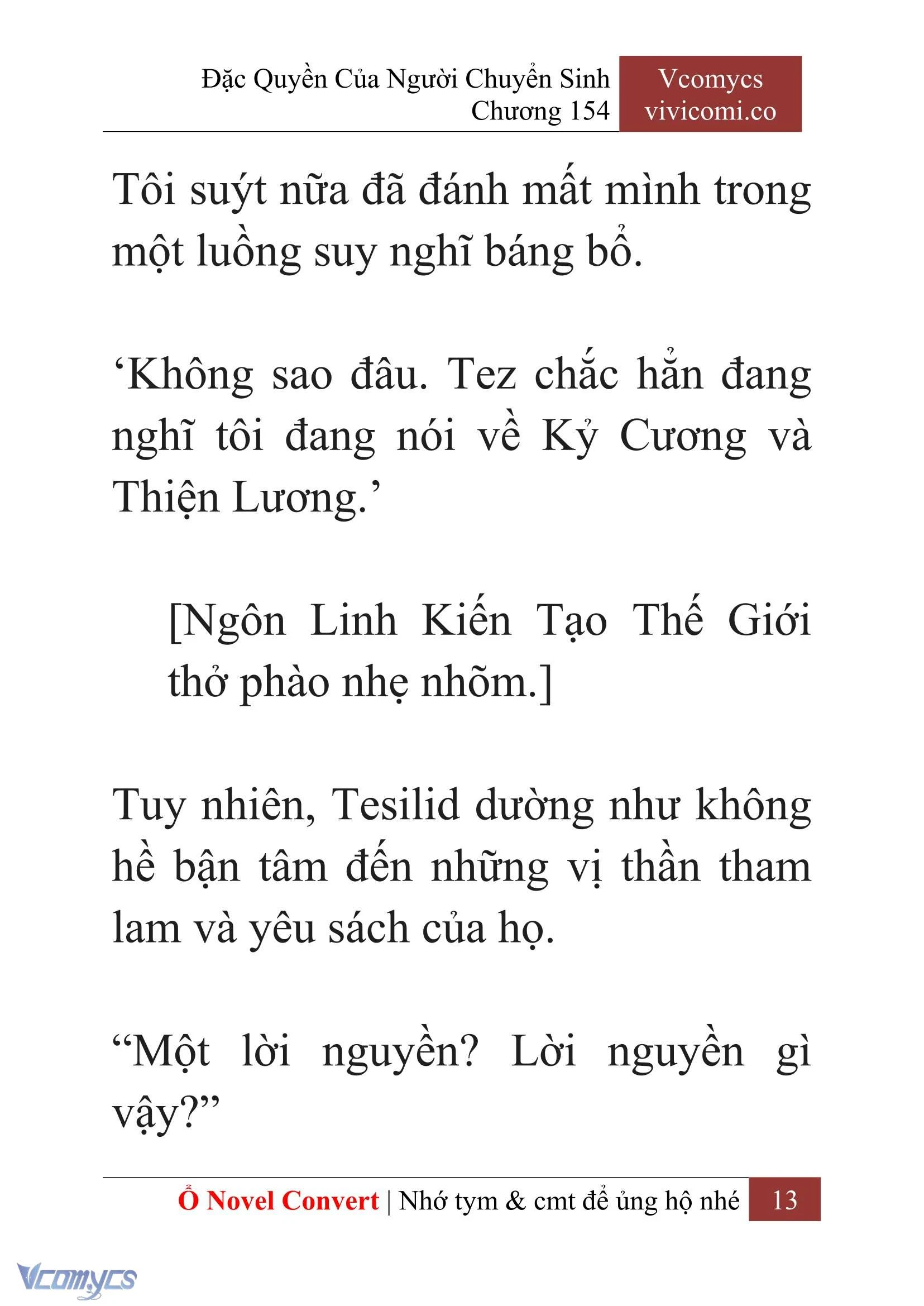 [Novel] Đặc Quyền Của Người Chuyển Sinh Chapter 154 - Trang 16