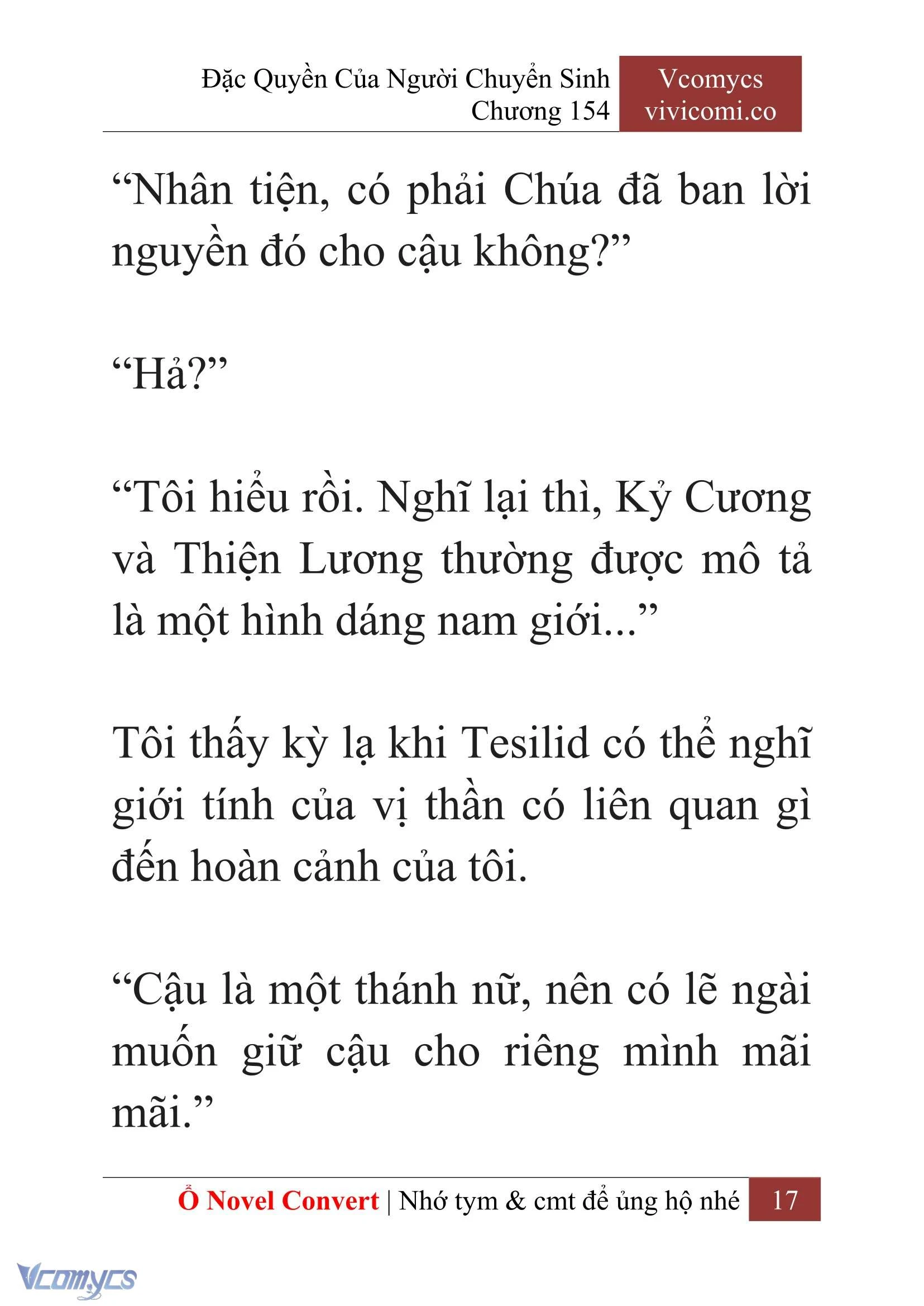 [Novel] Đặc Quyền Của Người Chuyển Sinh Chapter 154 - Trang 20