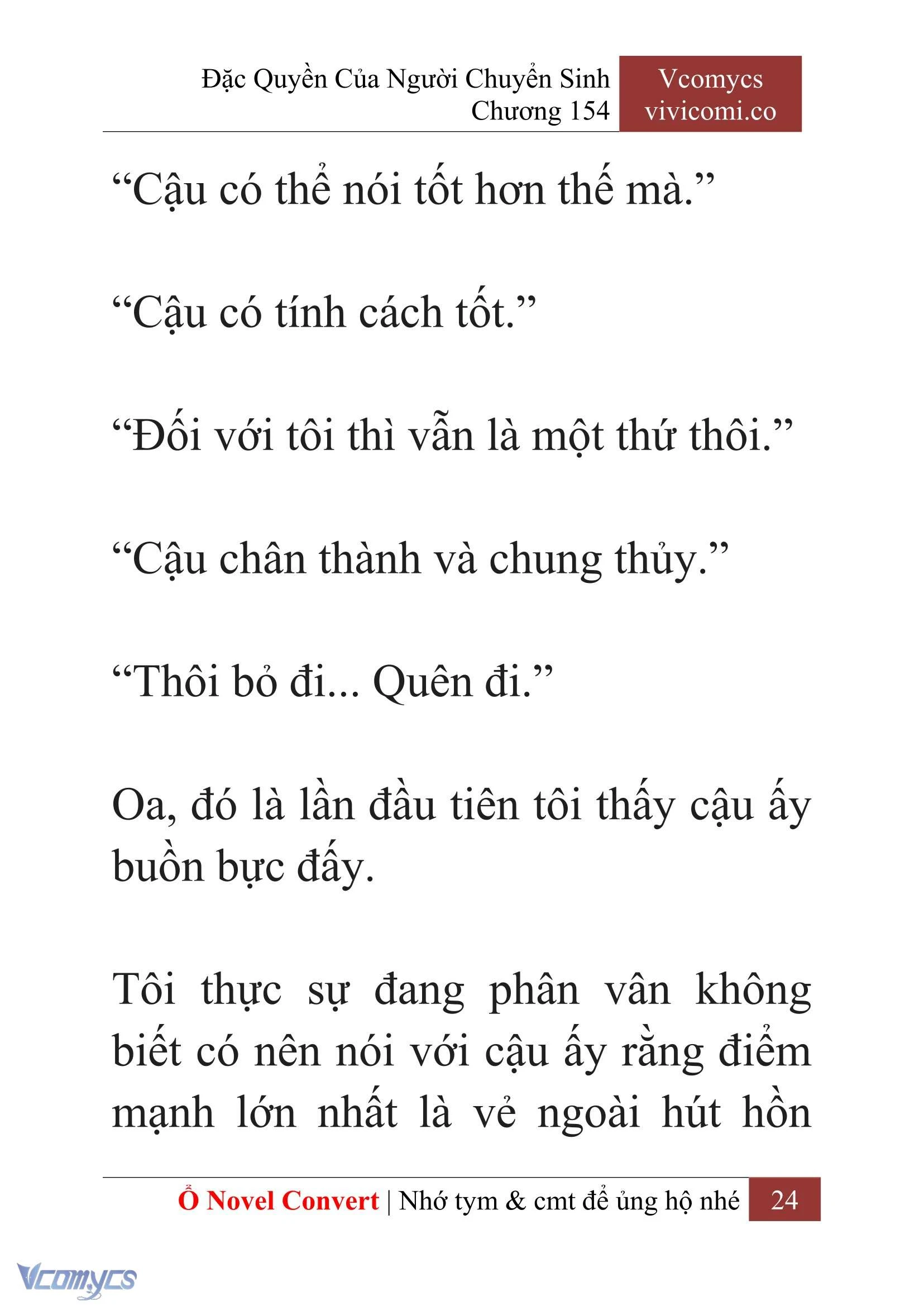 [Novel] Đặc Quyền Của Người Chuyển Sinh Chapter 154 - Trang 27