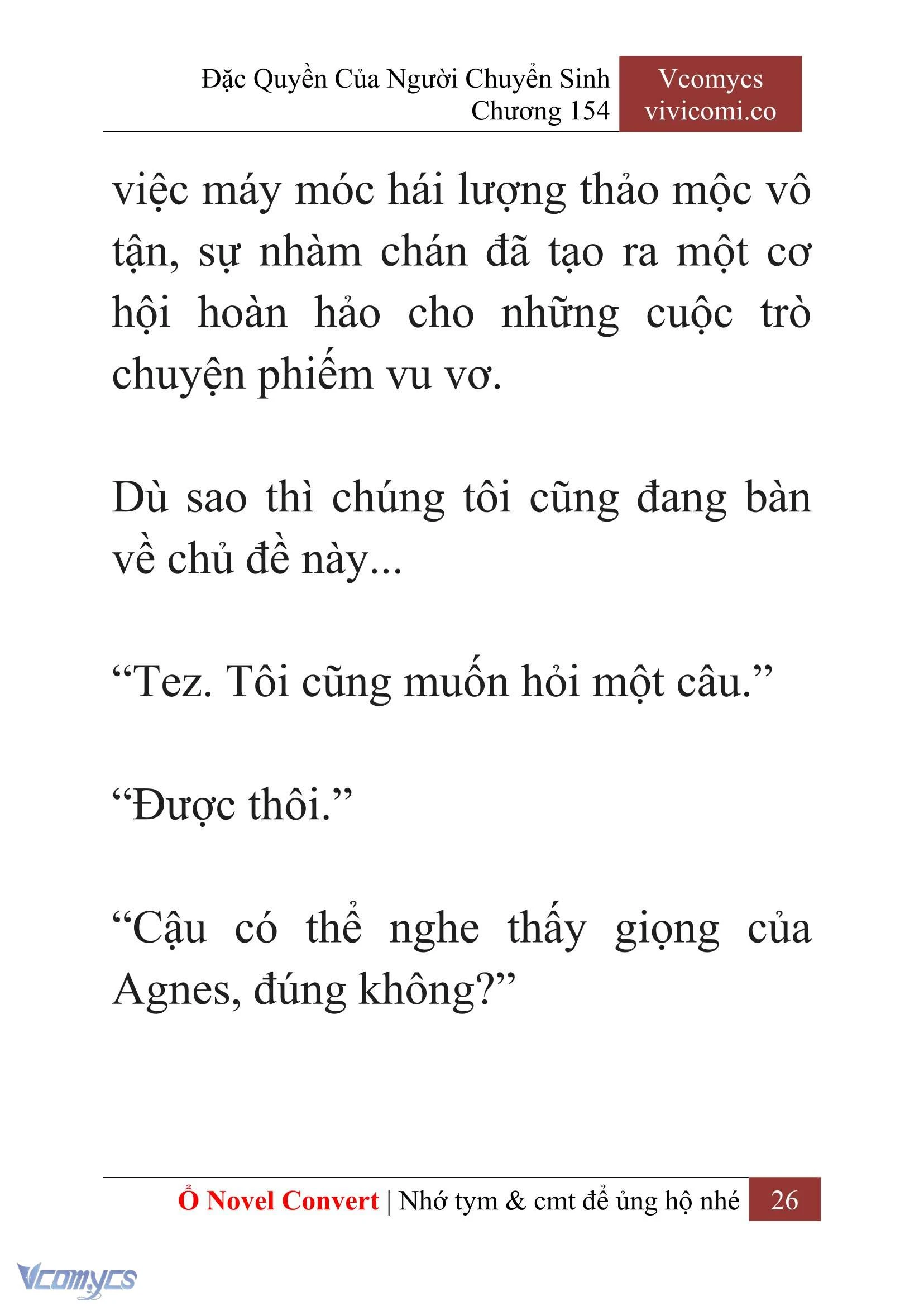 [Novel] Đặc Quyền Của Người Chuyển Sinh Chapter 154 - Trang 29