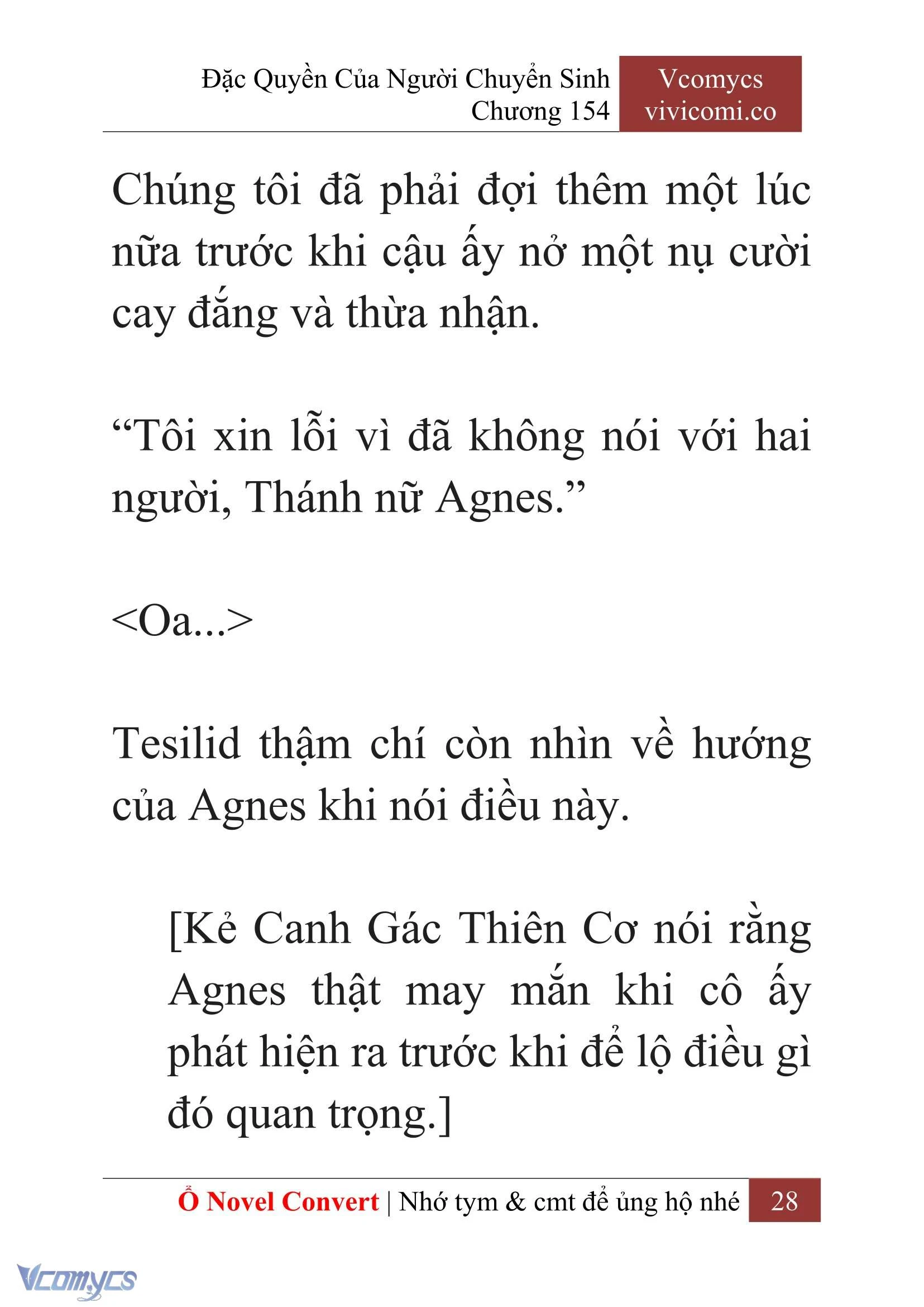 [Novel] Đặc Quyền Của Người Chuyển Sinh Chapter 154 - Trang 31