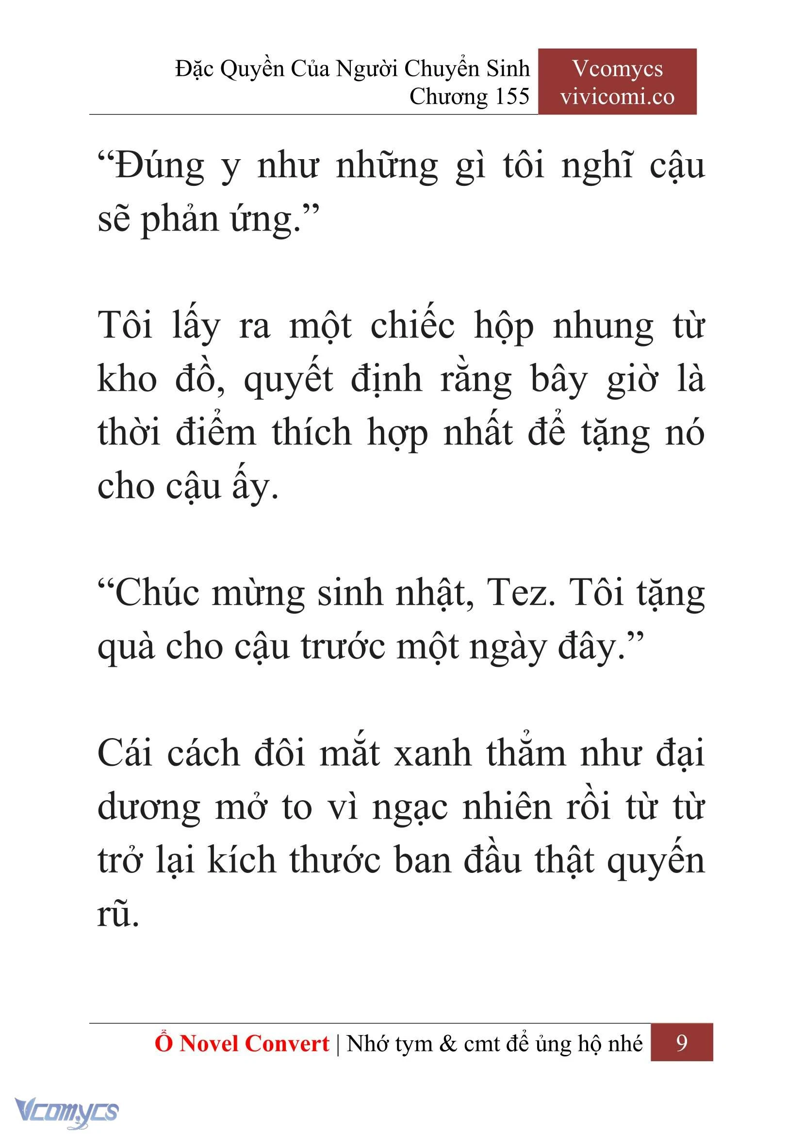 [Novel] Đặc Quyền Của Người Chuyển Sinh Chapter 155 - Trang 12