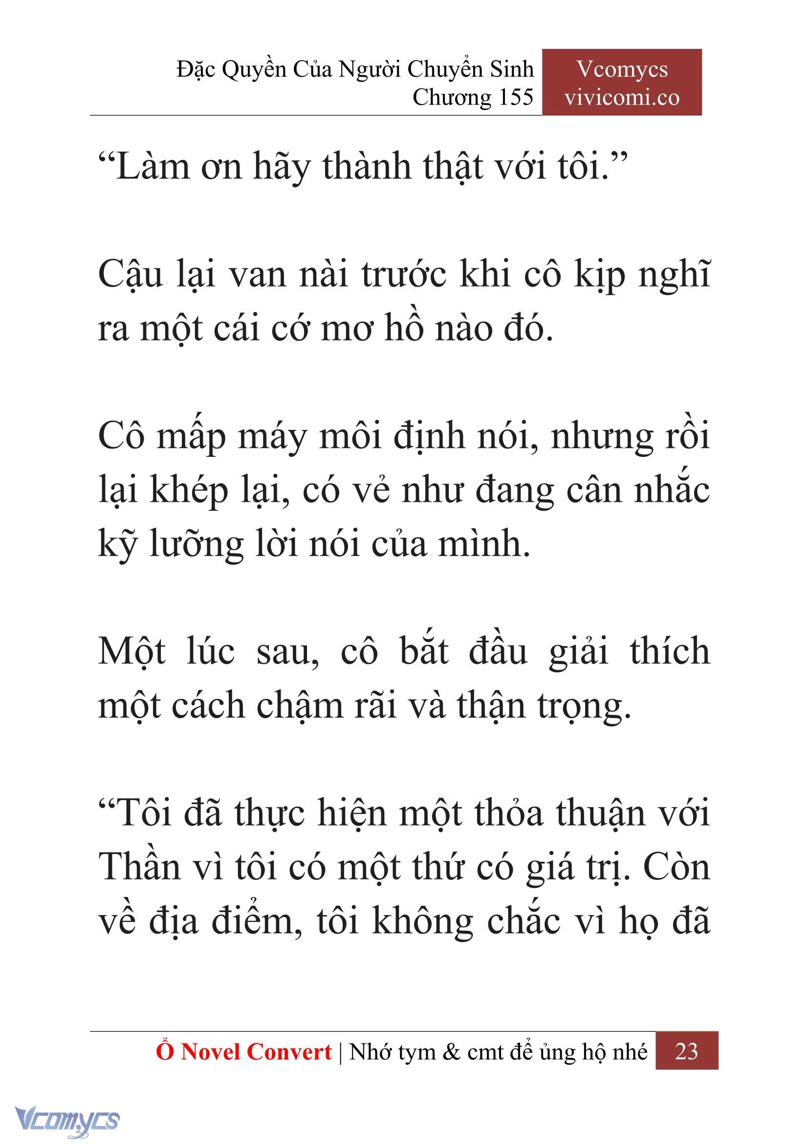 [Novel] Đặc Quyền Của Người Chuyển Sinh Chapter 155 - Trang 26