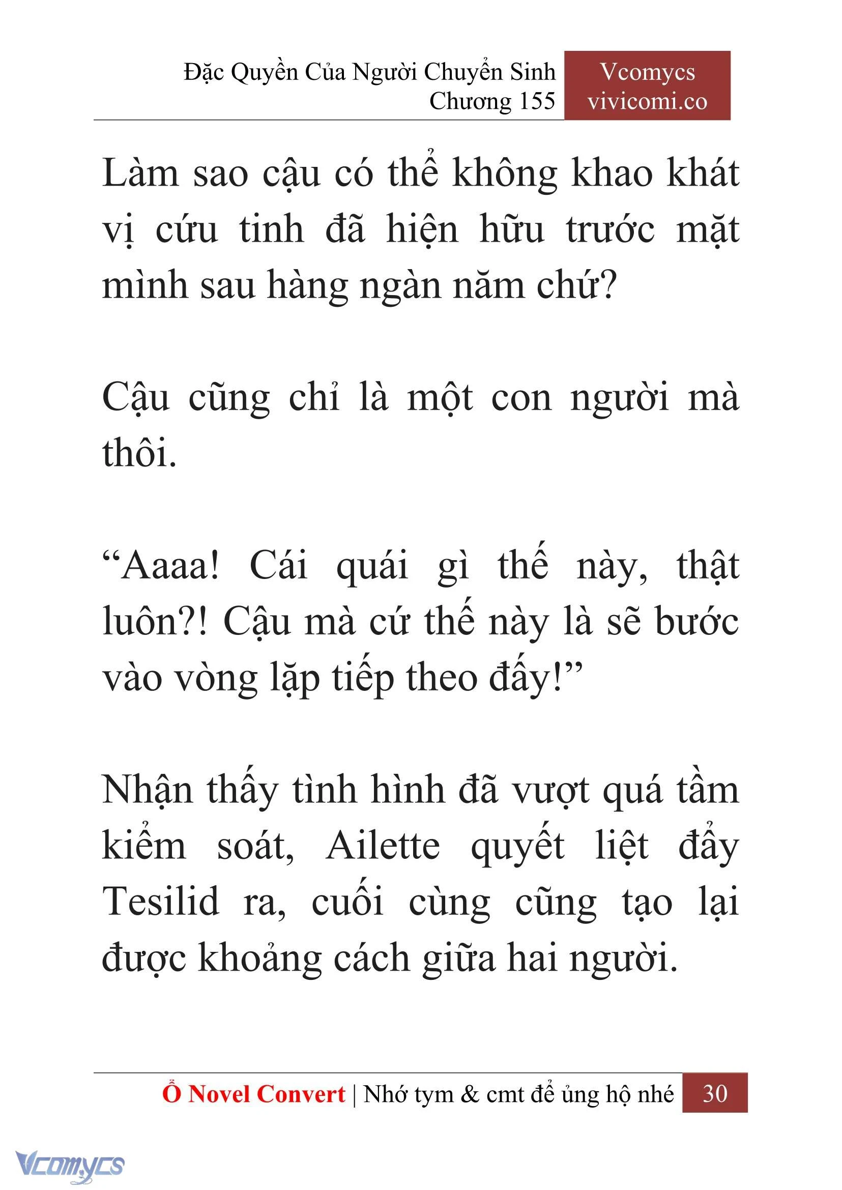 [Novel] Đặc Quyền Của Người Chuyển Sinh Chapter 155 - Trang 33