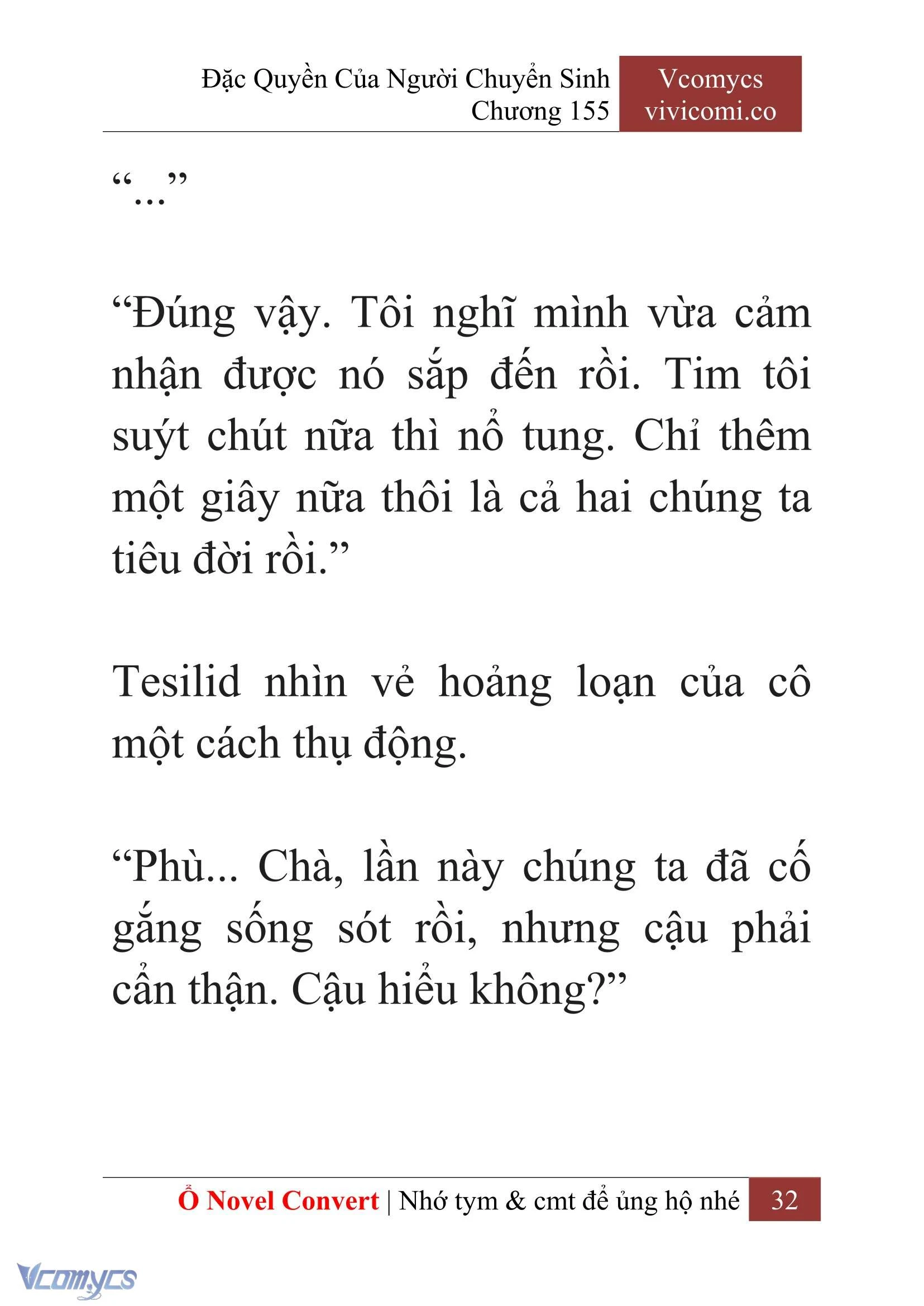 [Novel] Đặc Quyền Của Người Chuyển Sinh Chapter 155 - Trang 35