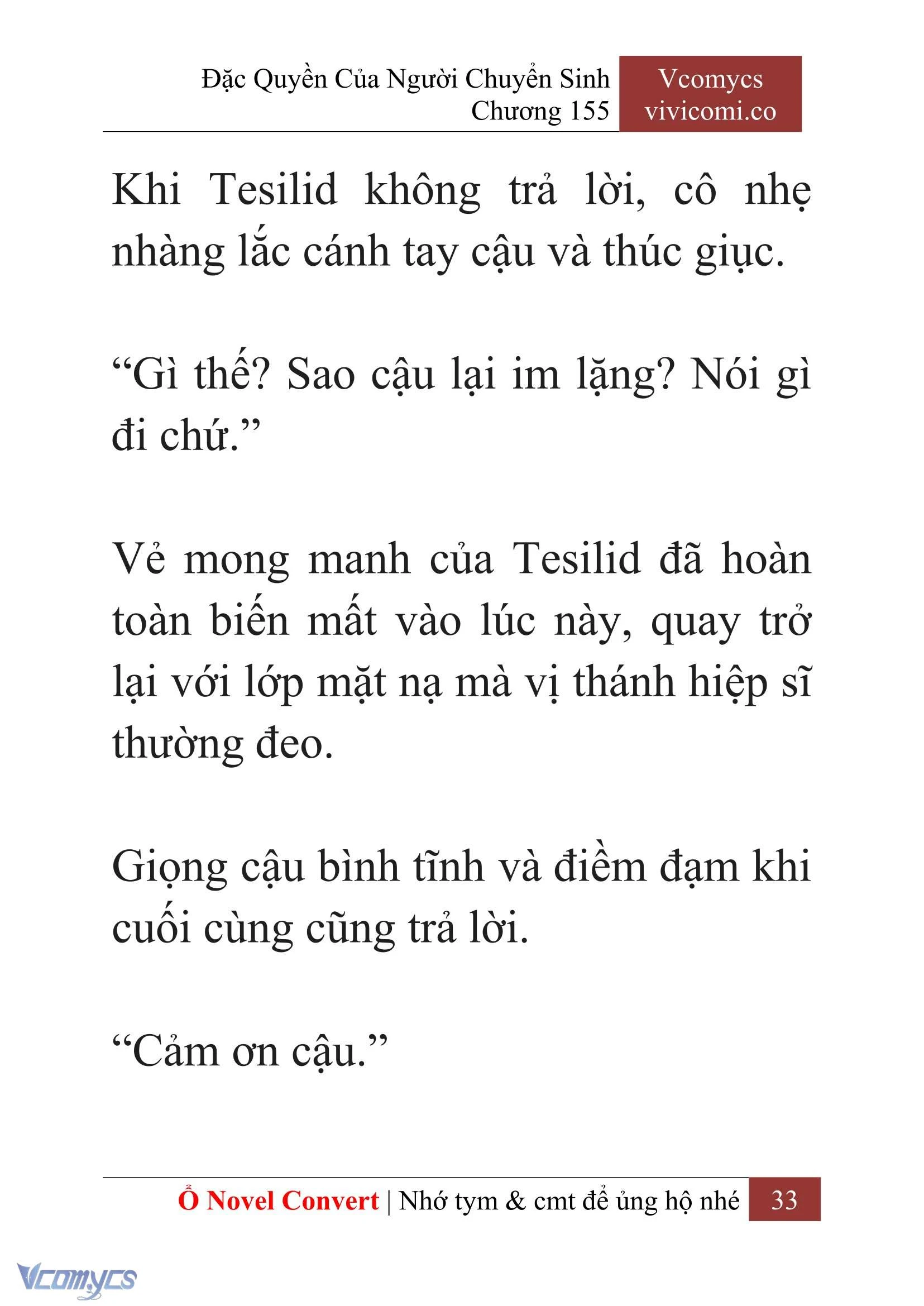 [Novel] Đặc Quyền Của Người Chuyển Sinh Chapter 155 - Trang 36