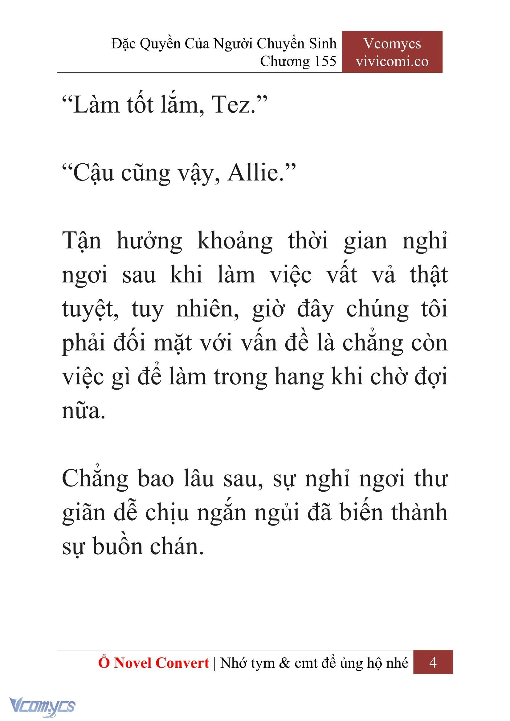 [Novel] Đặc Quyền Của Người Chuyển Sinh Chapter 155 - Trang 7