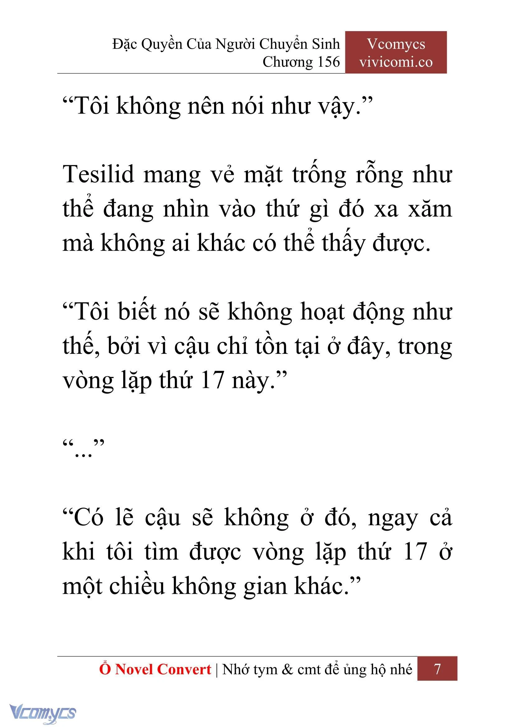 [Novel] Đặc Quyền Của Người Chuyển Sinh Chapter 156 - Trang 10