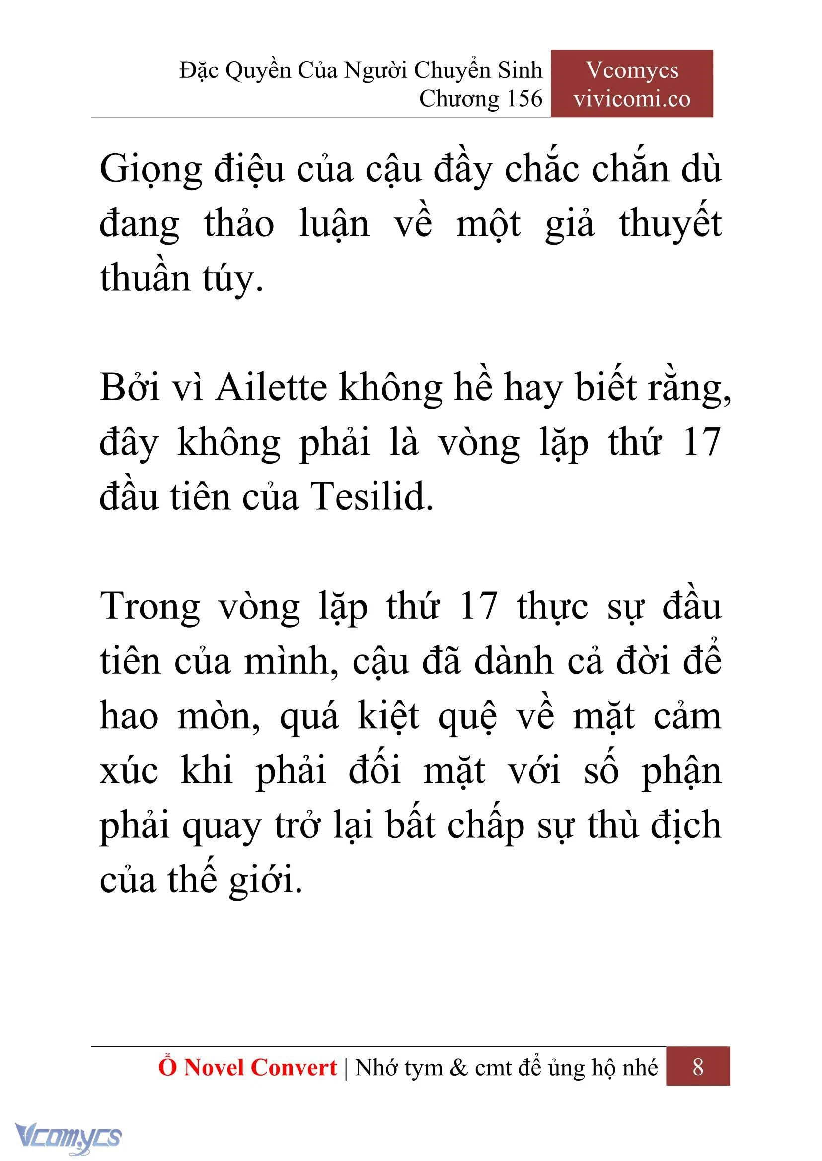 [Novel] Đặc Quyền Của Người Chuyển Sinh Chapter 156 - Trang 11