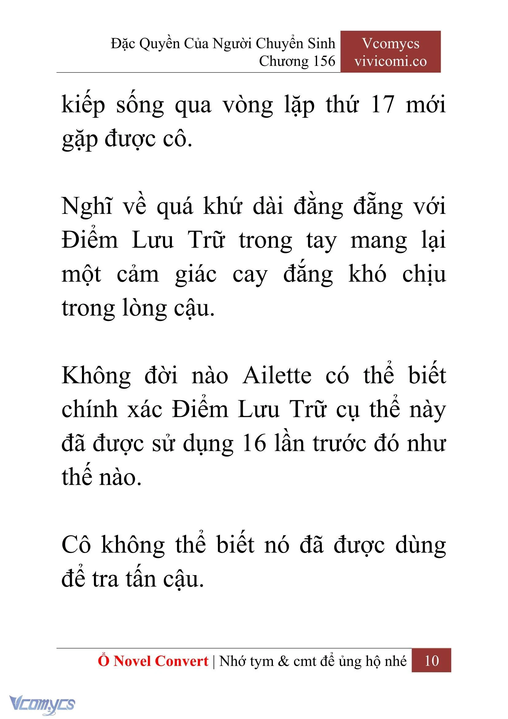 [Novel] Đặc Quyền Của Người Chuyển Sinh Chapter 156 - Trang 13