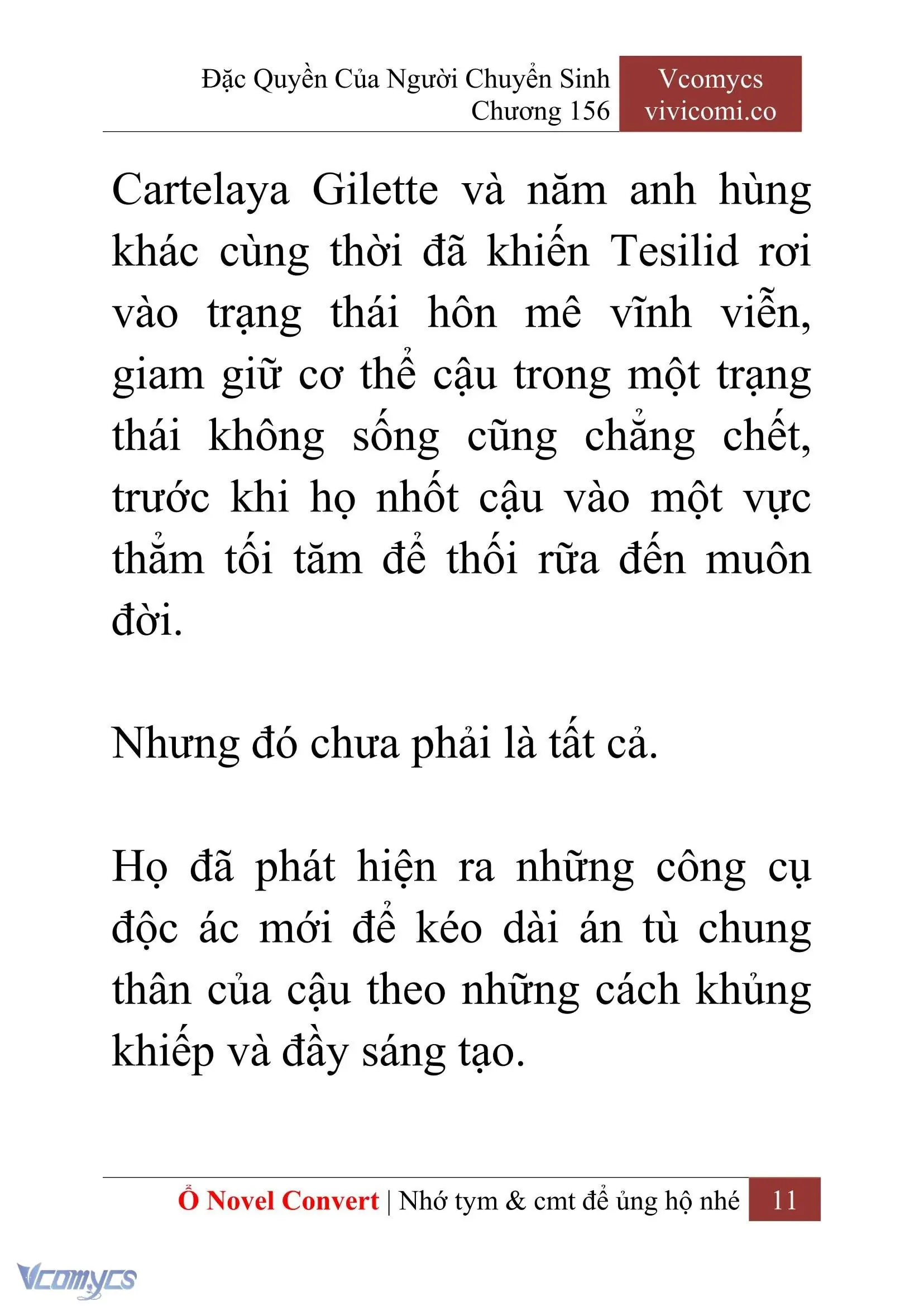 [Novel] Đặc Quyền Của Người Chuyển Sinh Chapter 156 - Trang 14