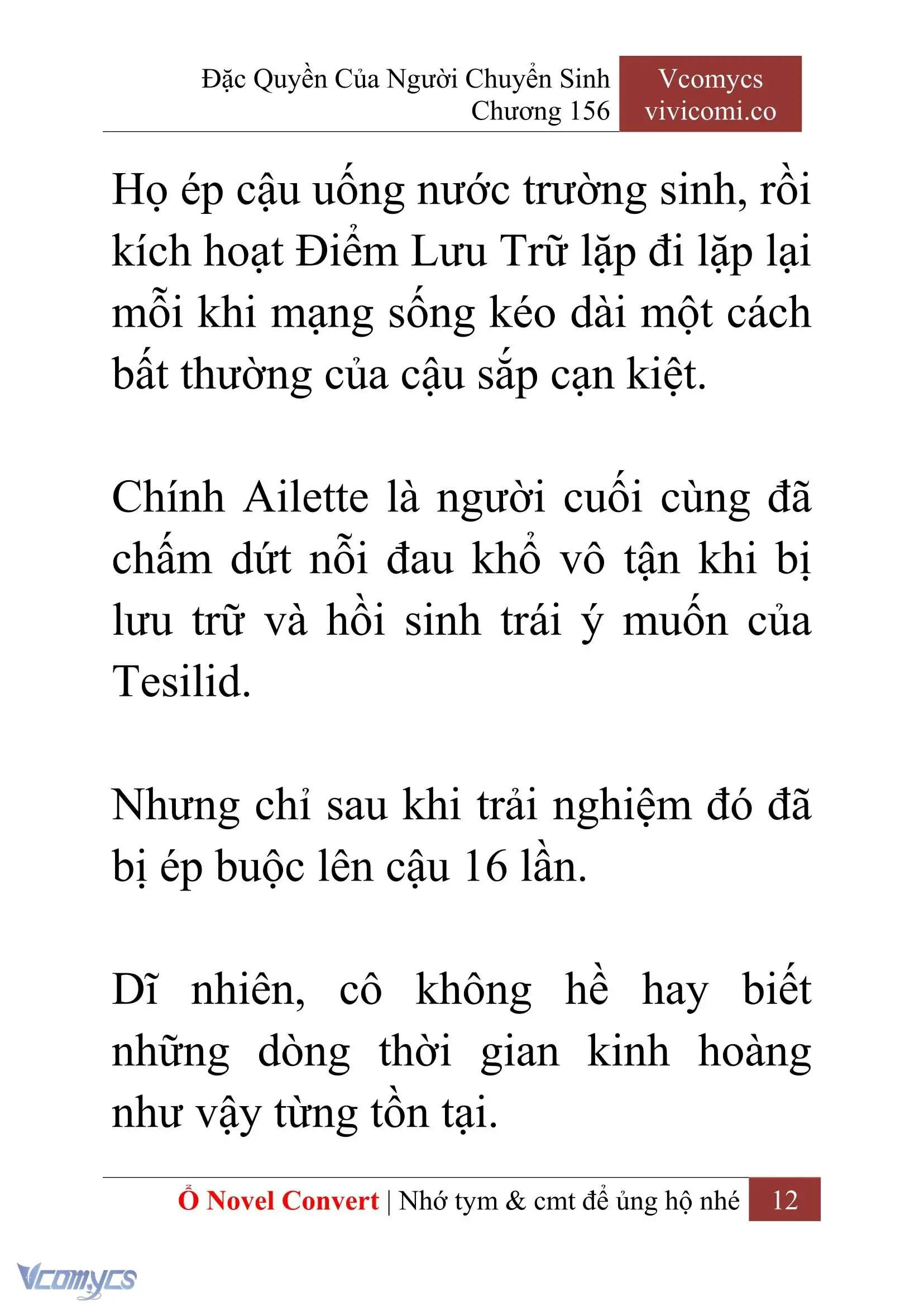 [Novel] Đặc Quyền Của Người Chuyển Sinh Chapter 156 - Trang 15