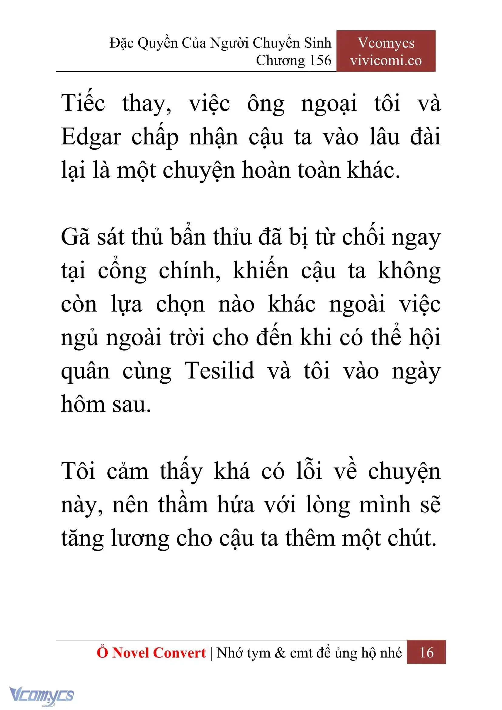 [Novel] Đặc Quyền Của Người Chuyển Sinh Chapter 156 - Trang 19