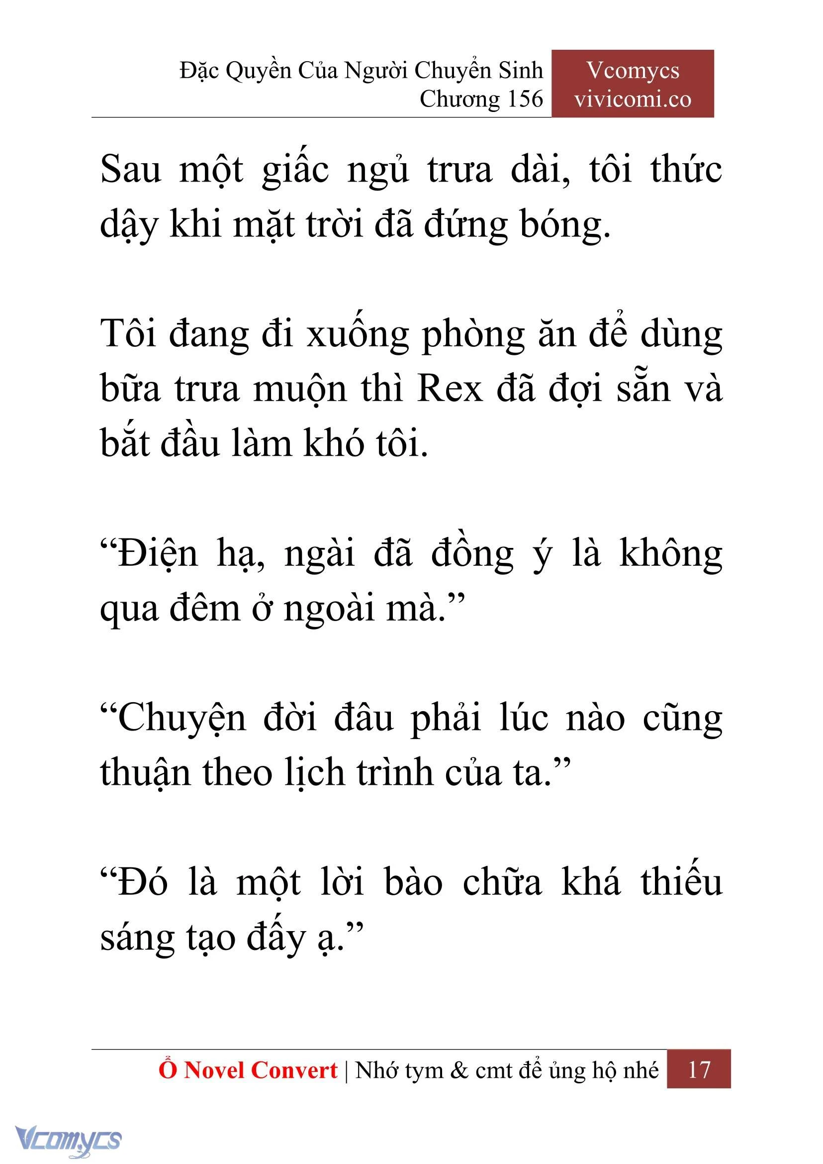 [Novel] Đặc Quyền Của Người Chuyển Sinh Chapter 156 - Trang 20