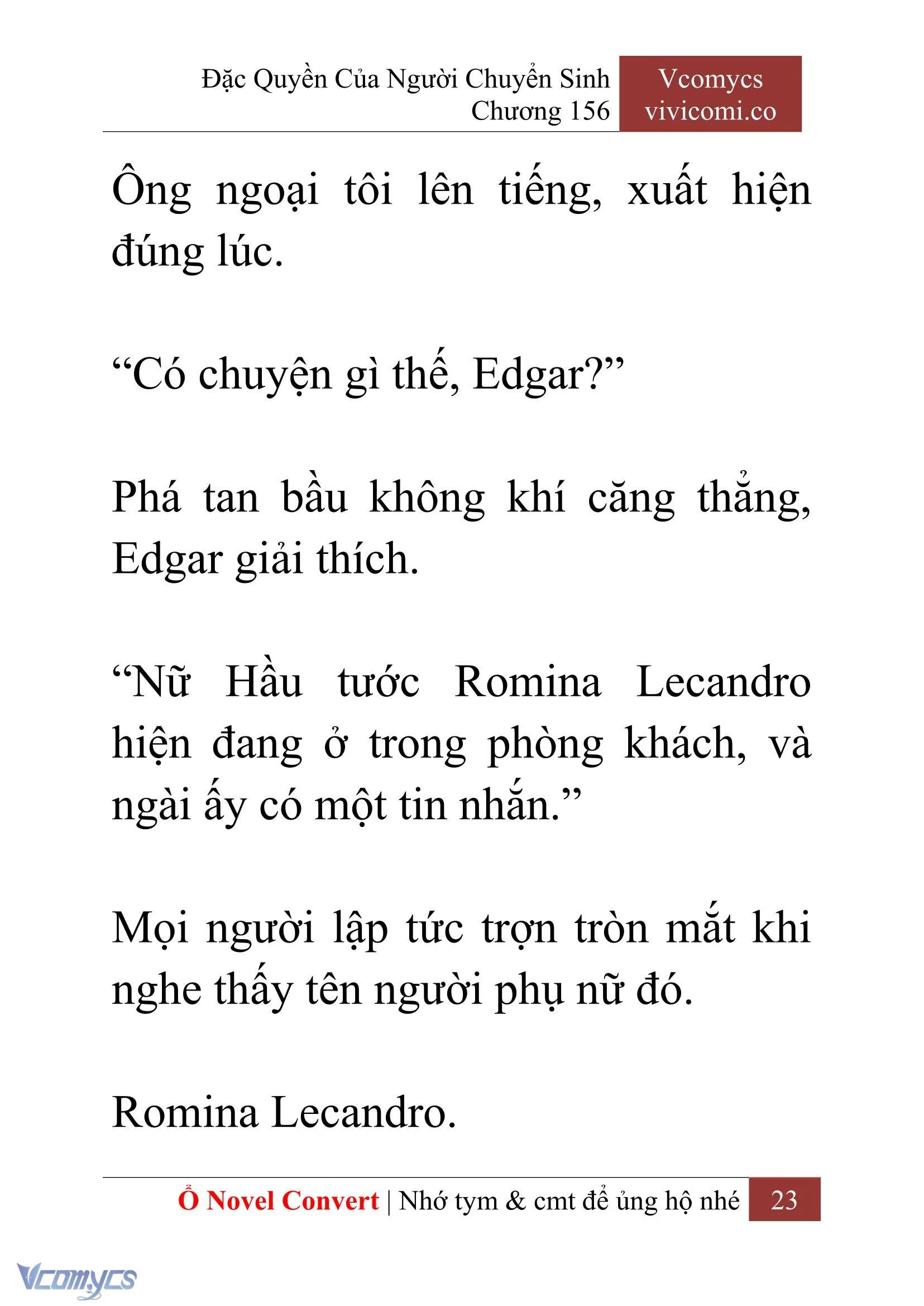 [Novel] Đặc Quyền Của Người Chuyển Sinh Chapter 156 - Trang 26
