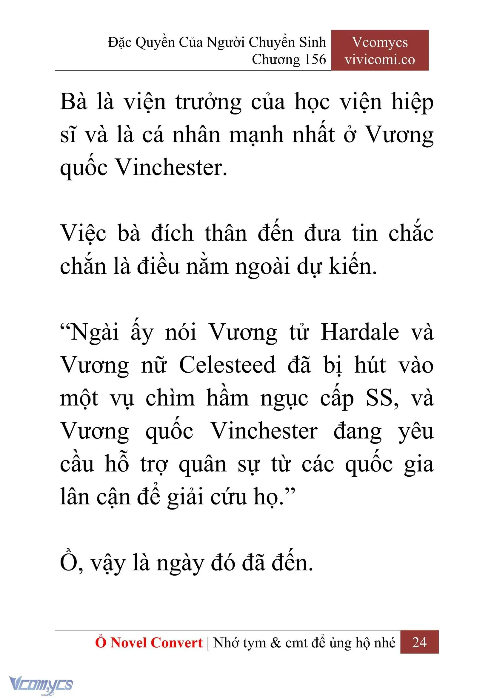 [Novel] Đặc Quyền Của Người Chuyển Sinh Chapter 156 - Trang 27