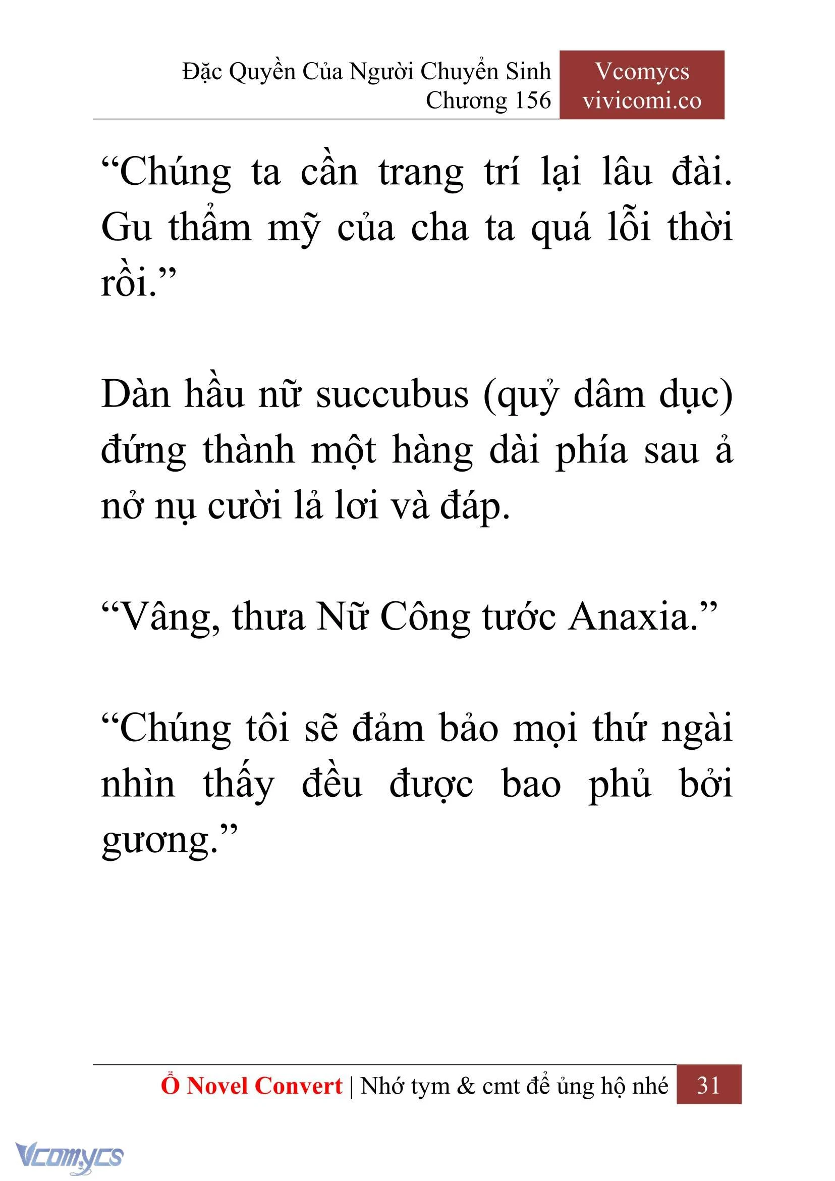 [Novel] Đặc Quyền Của Người Chuyển Sinh Chapter 156 - Trang 34
