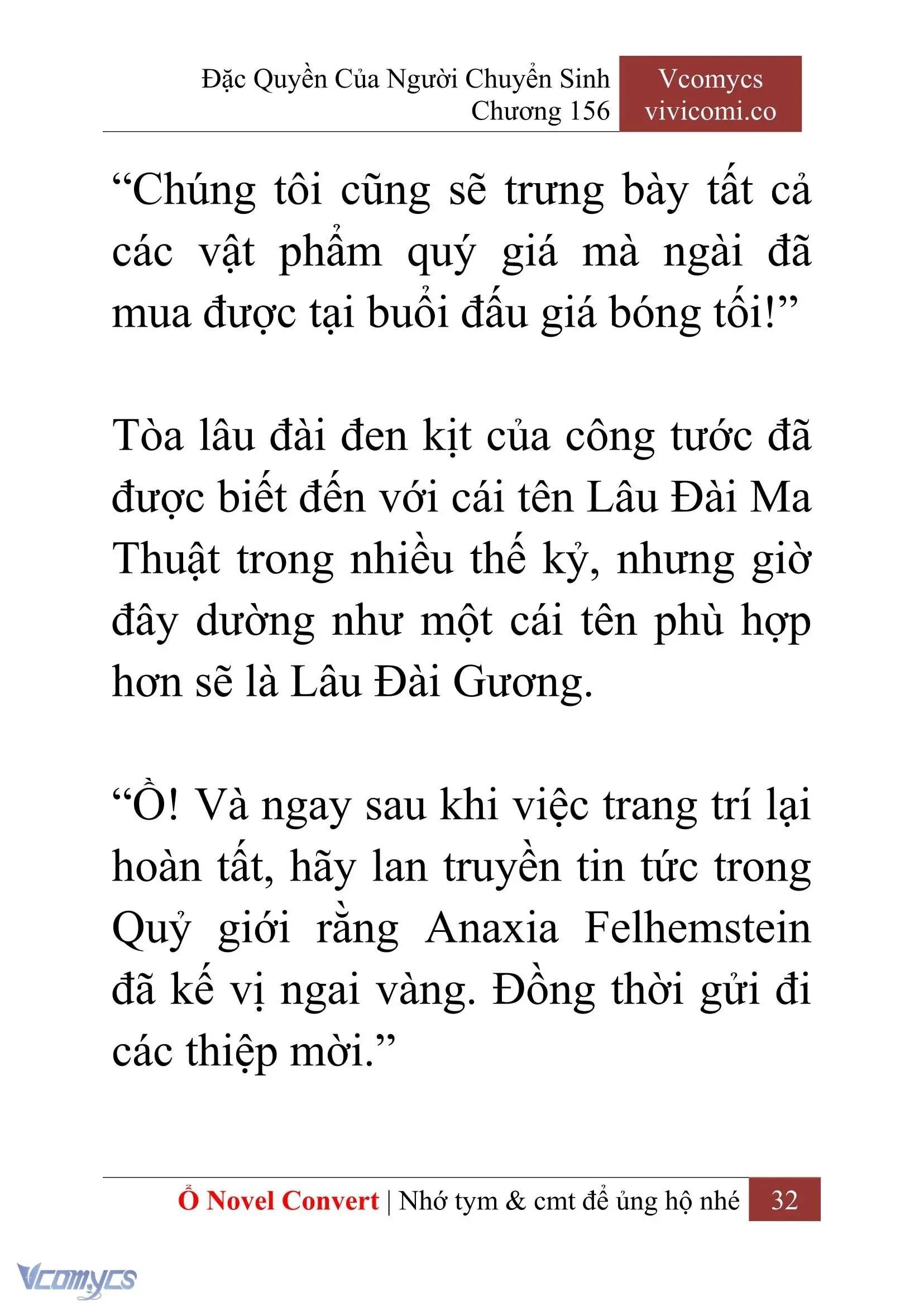 [Novel] Đặc Quyền Của Người Chuyển Sinh Chapter 156 - Trang 35