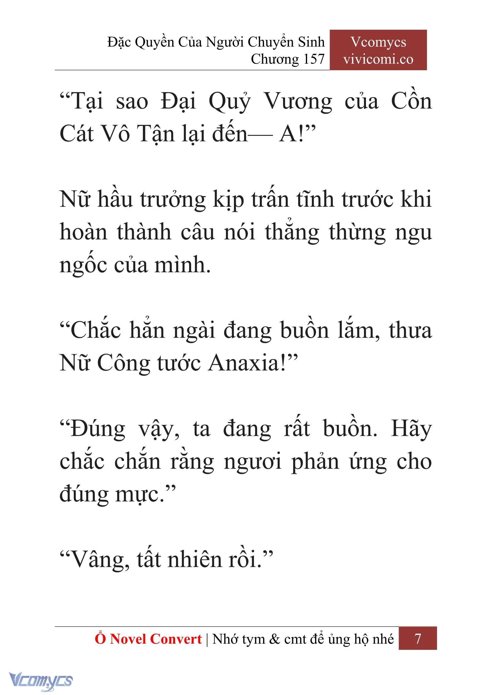 [Novel] Đặc Quyền Của Người Chuyển Sinh Chapter 157 - Trang 10
