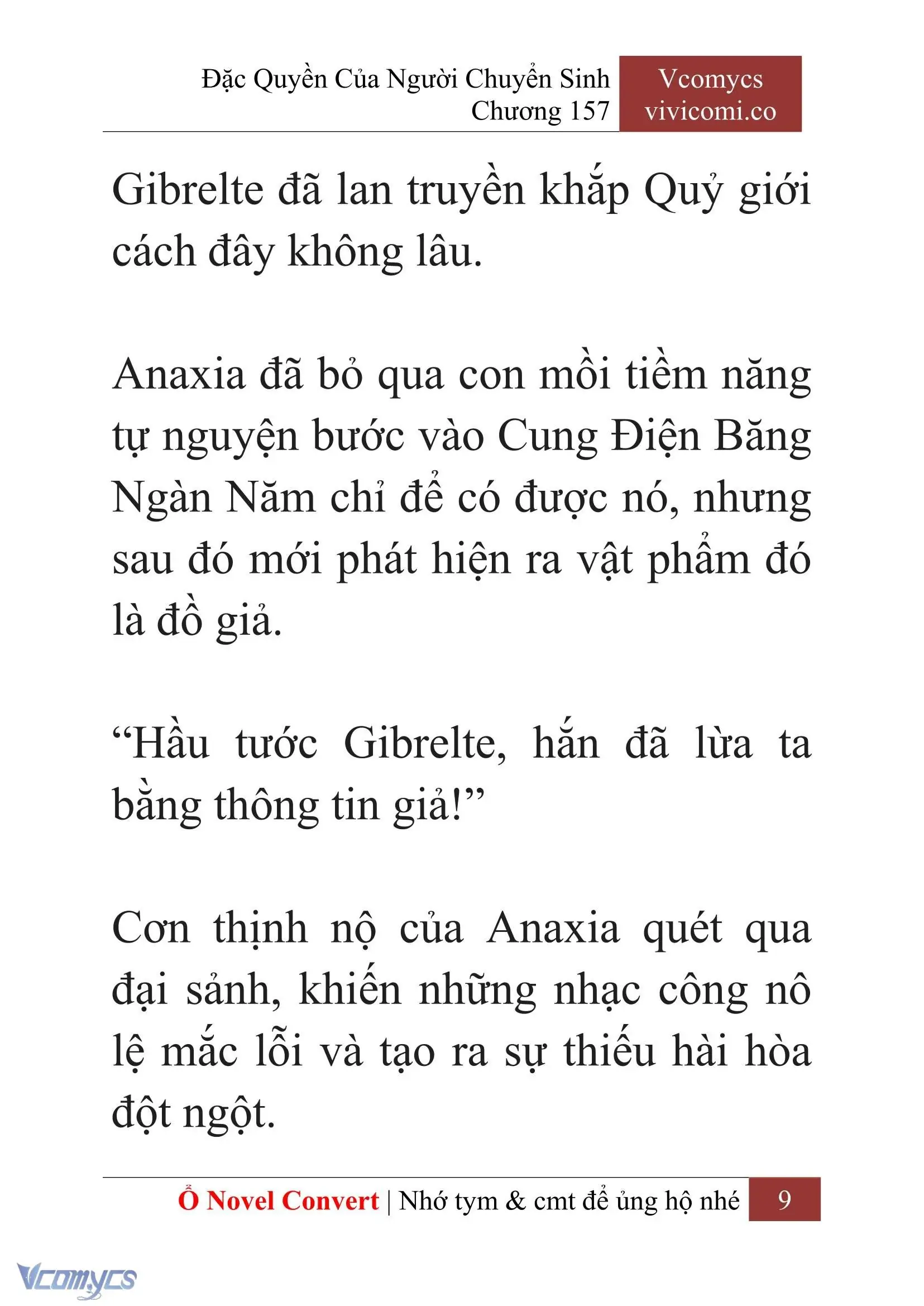 [Novel] Đặc Quyền Của Người Chuyển Sinh Chapter 157 - Trang 12