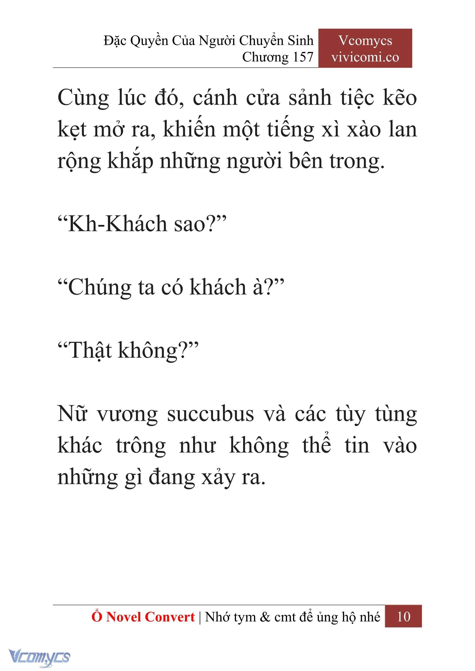 [Novel] Đặc Quyền Của Người Chuyển Sinh Chapter 157 - Trang 13