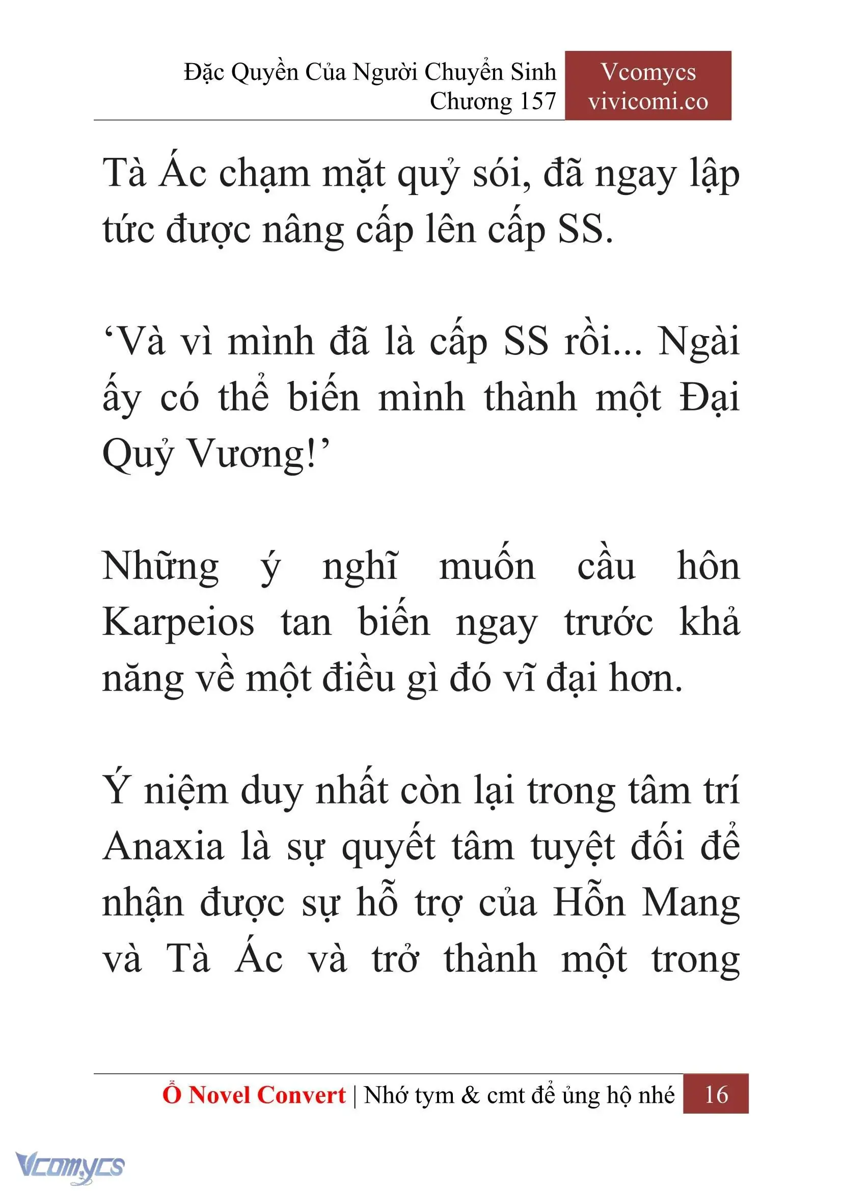 [Novel] Đặc Quyền Của Người Chuyển Sinh Chapter 157 - Trang 19