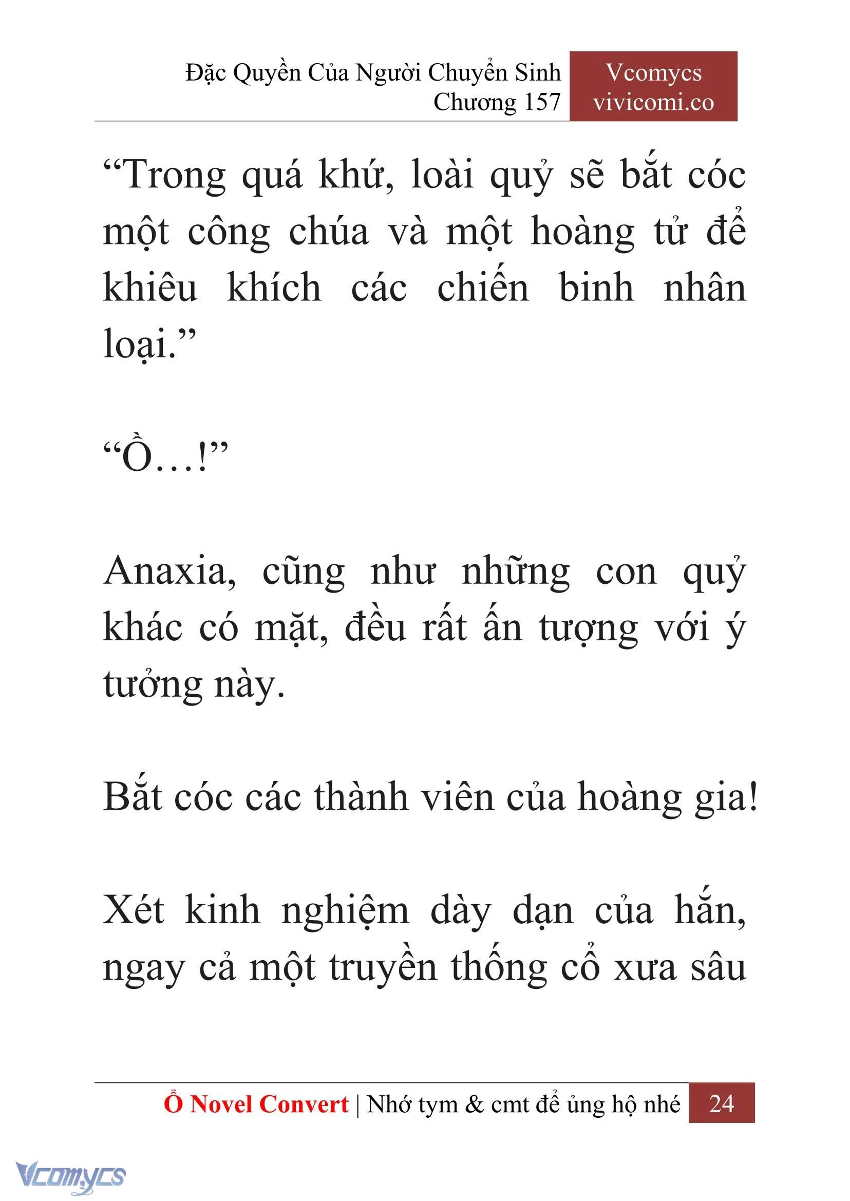 [Novel] Đặc Quyền Của Người Chuyển Sinh Chapter 157 - Trang 27