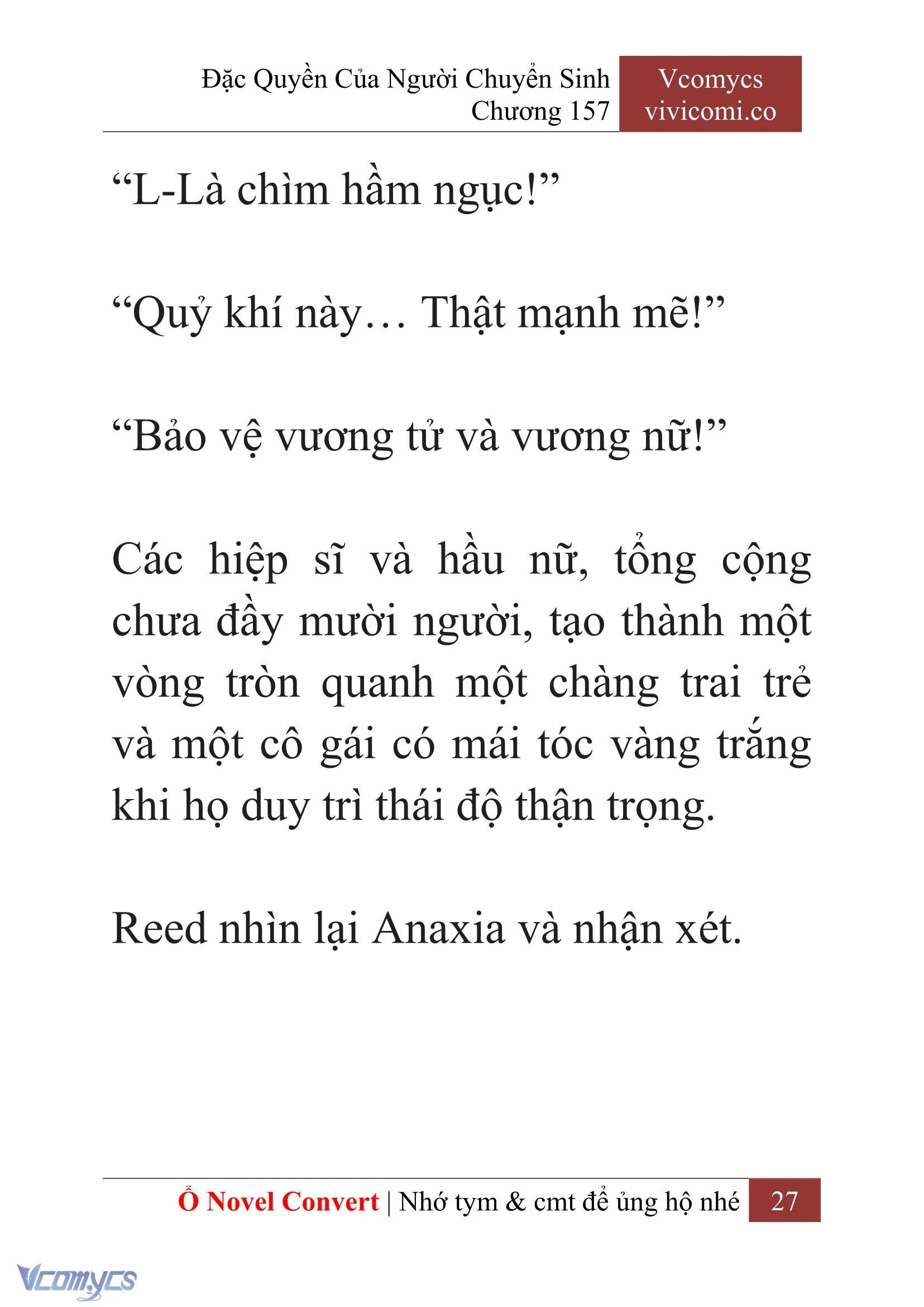 [Novel] Đặc Quyền Của Người Chuyển Sinh Chapter 157 - Trang 30