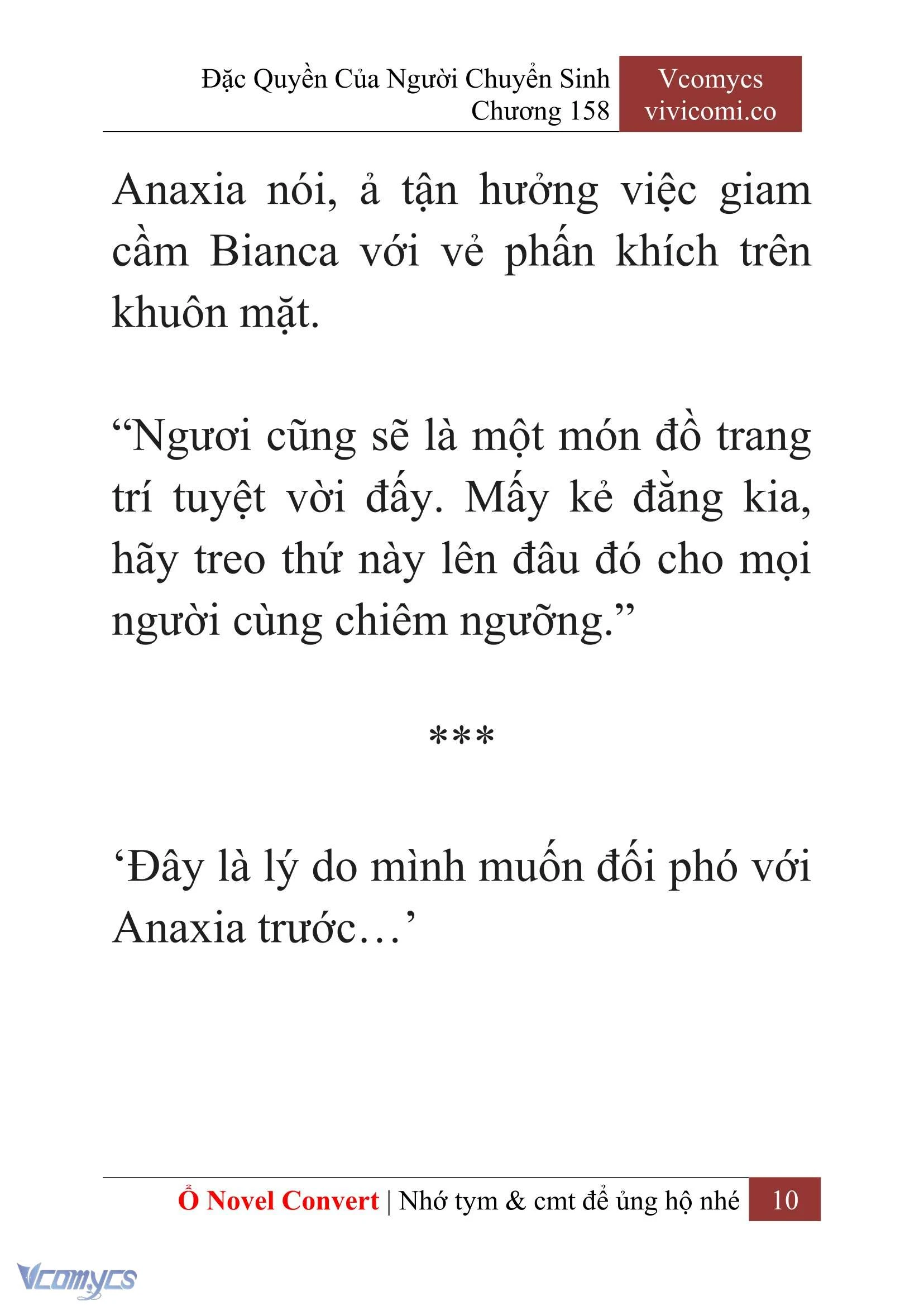 [Novel] Đặc Quyền Của Người Chuyển Sinh Chapter 158 - Trang 13