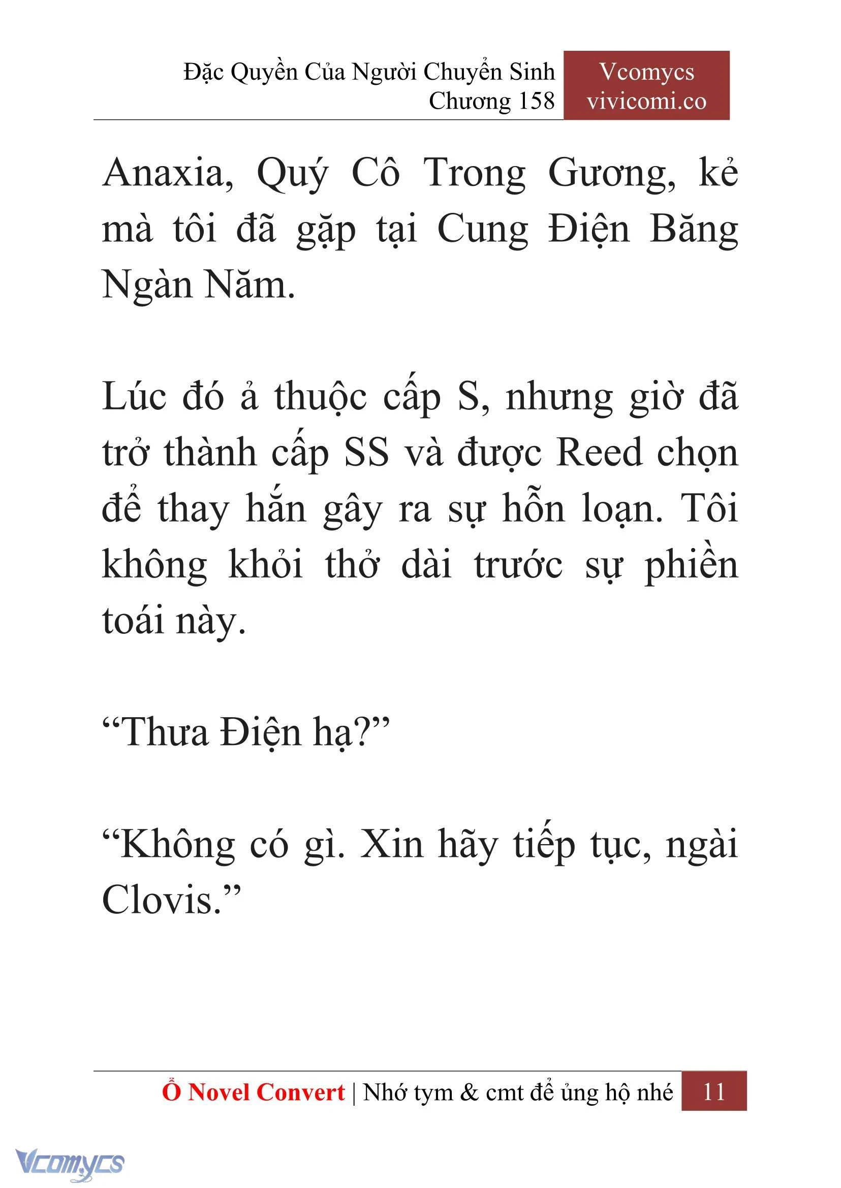[Novel] Đặc Quyền Của Người Chuyển Sinh Chapter 158 - Trang 14
