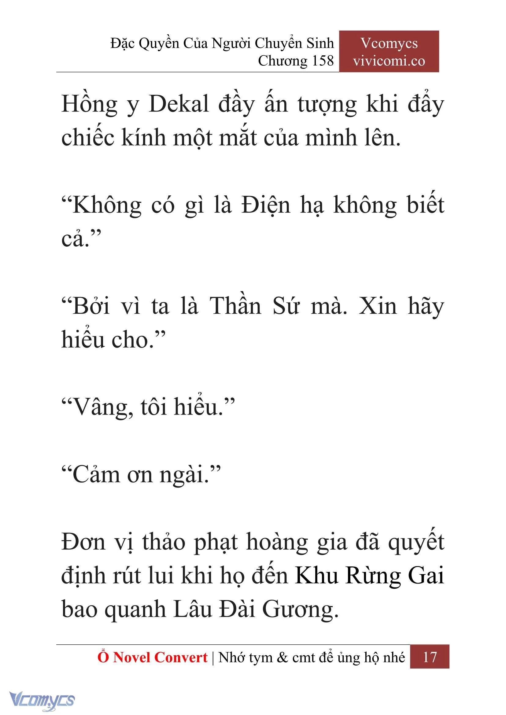 [Novel] Đặc Quyền Của Người Chuyển Sinh Chapter 158 - Trang 20