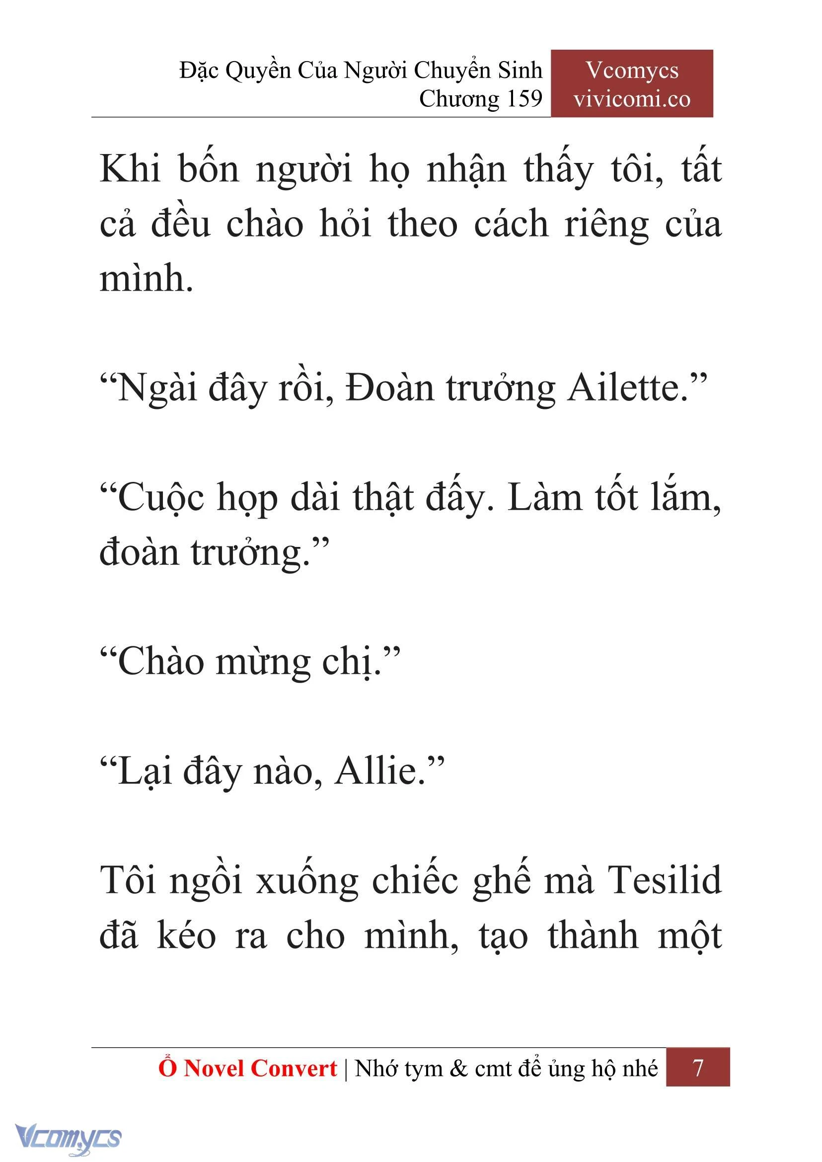 [Novel] Đặc Quyền Của Người Chuyển Sinh Chapter 159 - Trang 10
