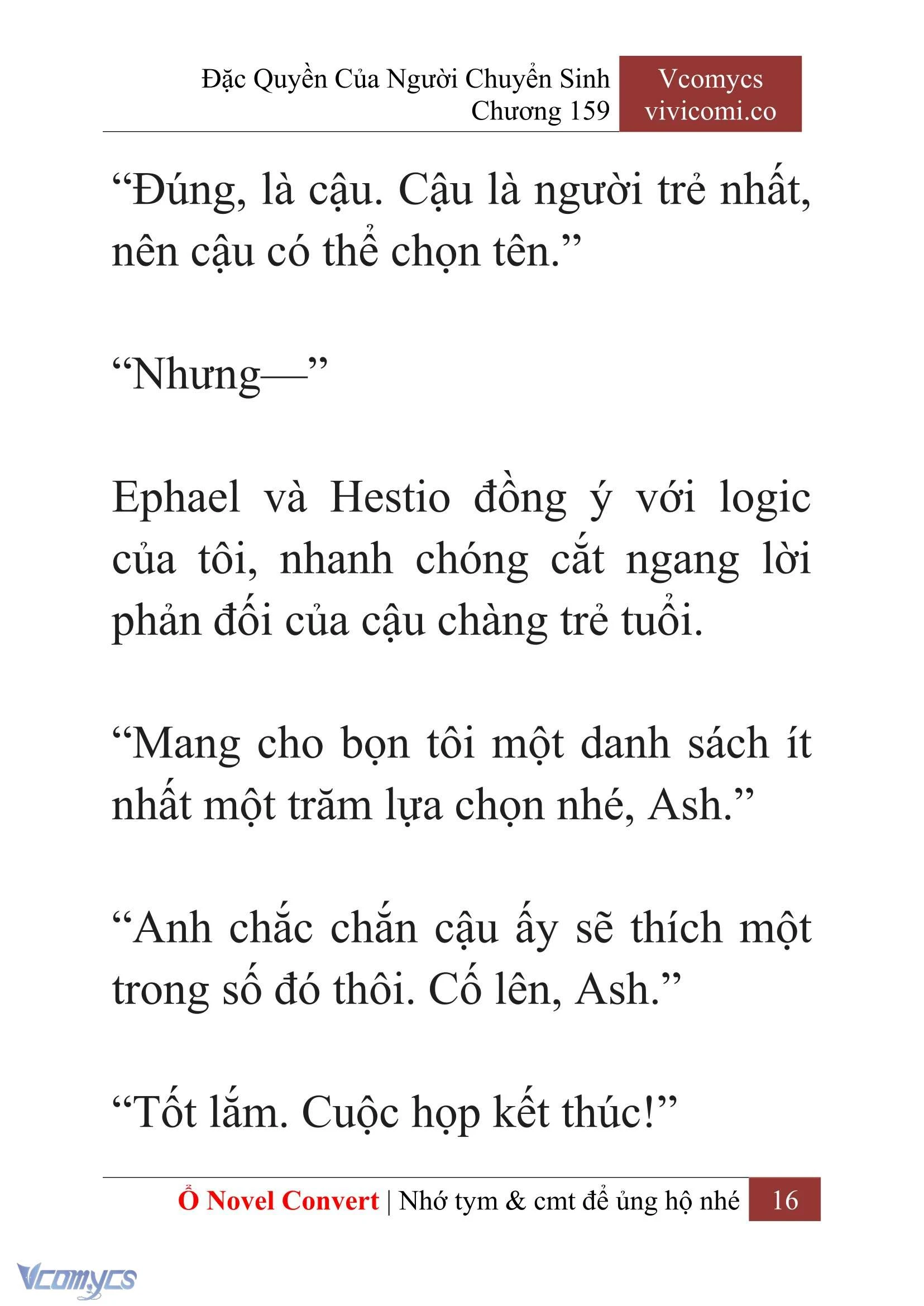 [Novel] Đặc Quyền Của Người Chuyển Sinh Chapter 159 - Trang 19