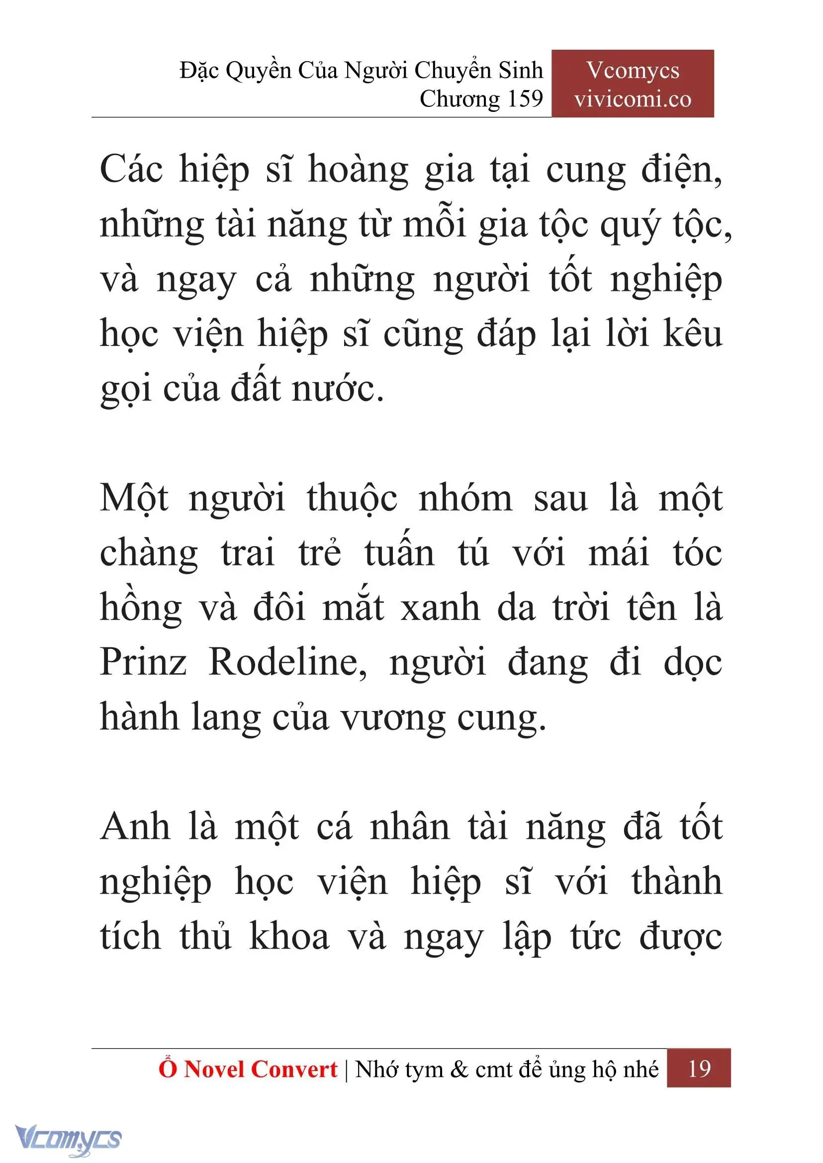 [Novel] Đặc Quyền Của Người Chuyển Sinh Chapter 159 - Trang 22
